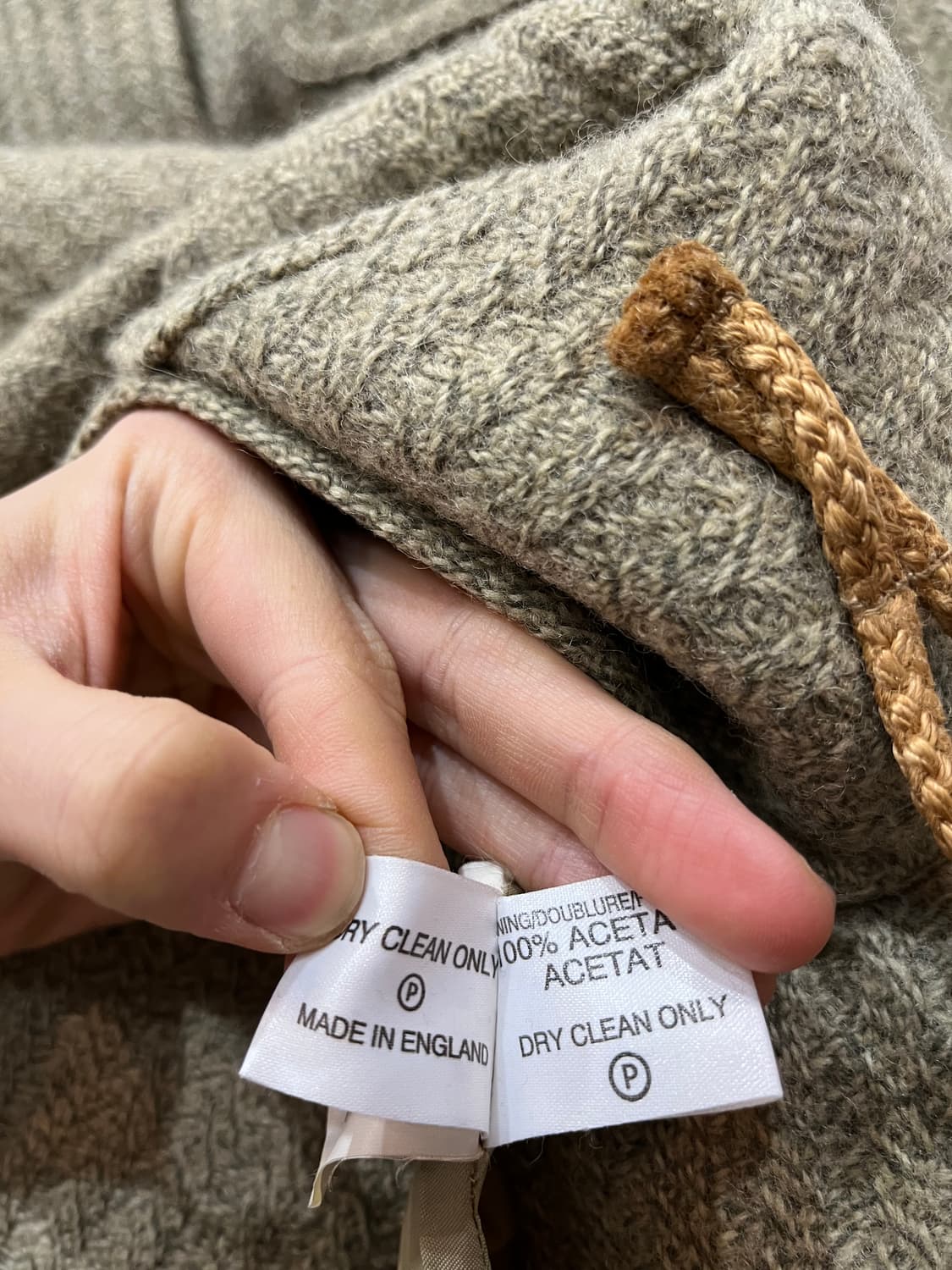 CORBYMORE 울 더플코트 우먼즈 Made in ENGLAND 상품이미지7