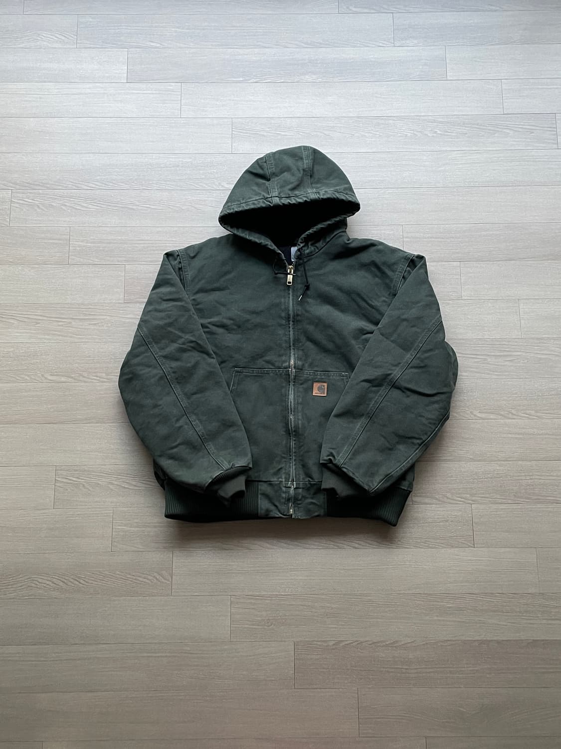 칼하트 j130 mos 모스 민트급 액티브 샌드스톤 상품이미지1