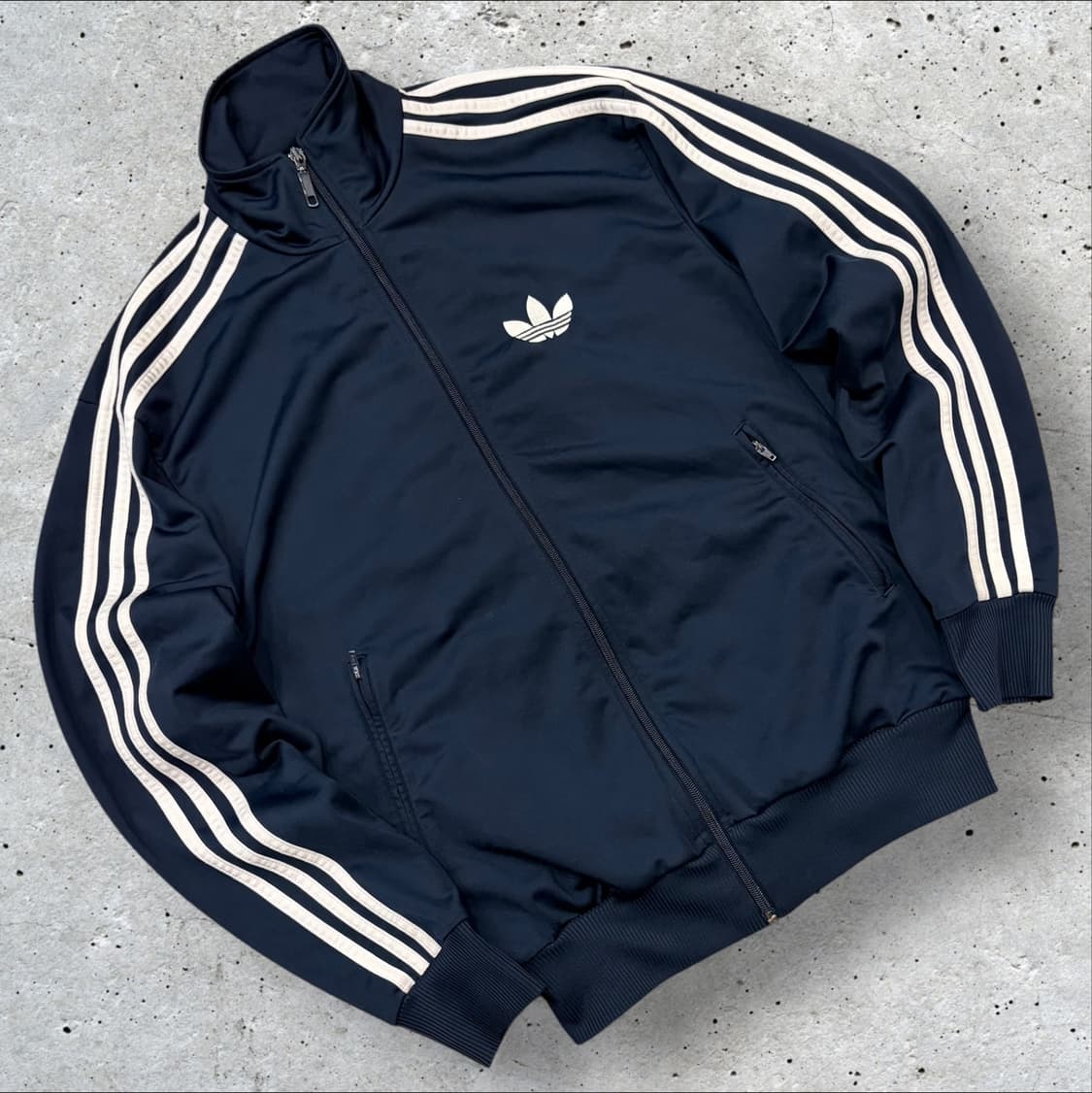 [95] 08s 아디다스 파이어버드 삼선 트랙탑 네이비 B966 상품이미지1