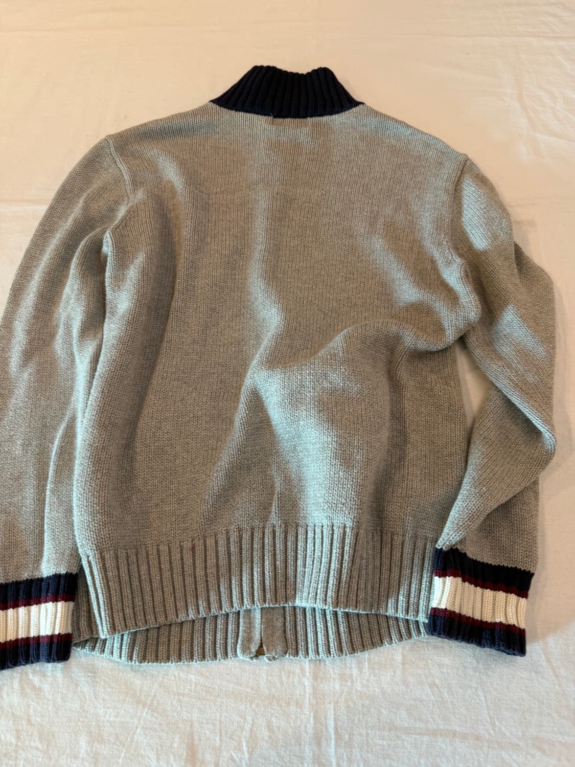 폴로 랄프로렌 빅포니 치프키프 니트 집업 져지 그레이 상품이미지4