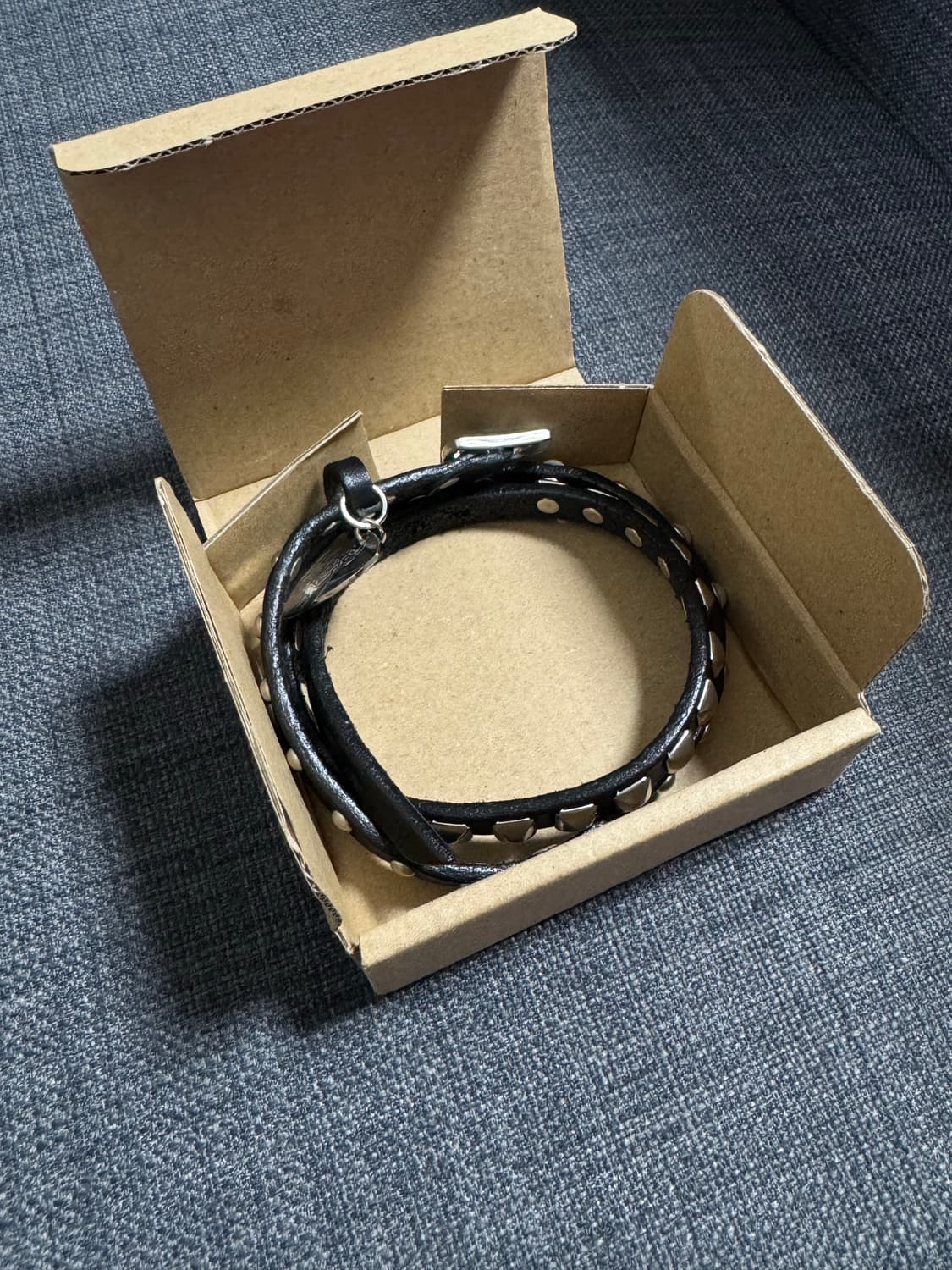 히스테릭글래머 가죽 피크 팔찌 상품이미지2