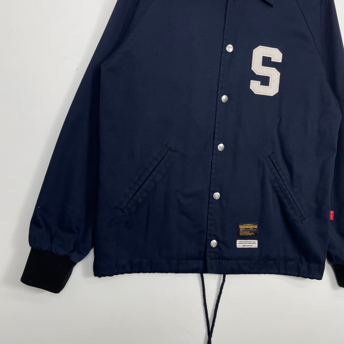 소버먼트 오클라호마 레터링 코치 자켓 상품이미지3