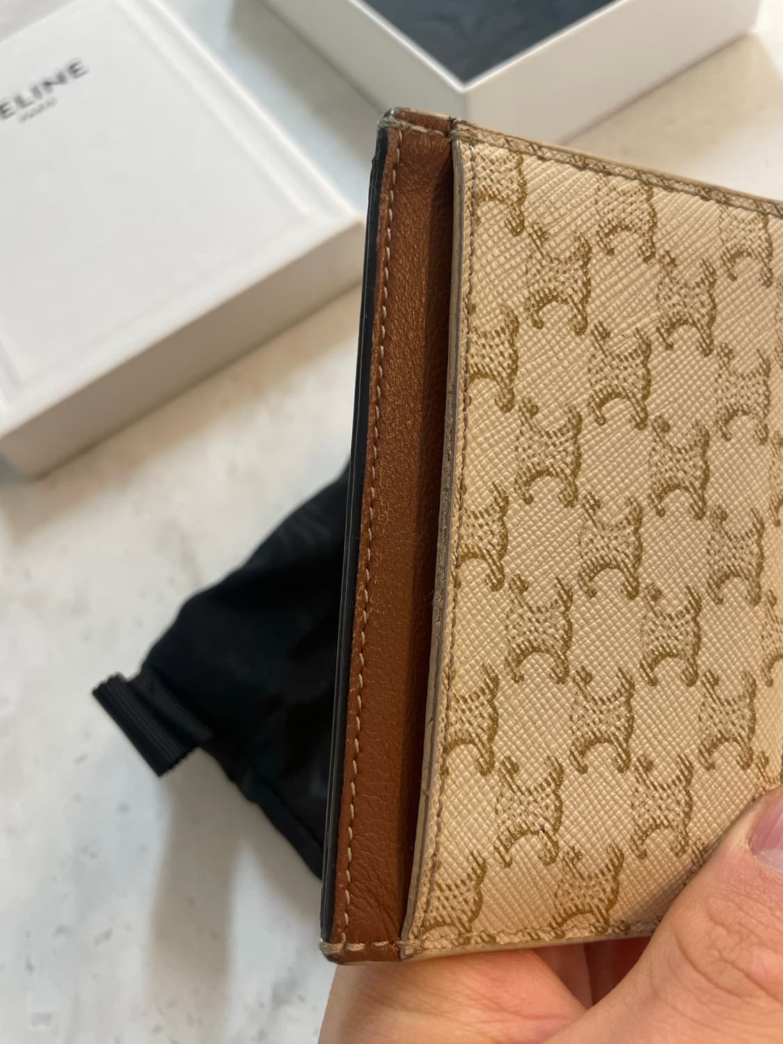 셀린느 카드지갑 정품 크림판 풀구성 상품이미지4