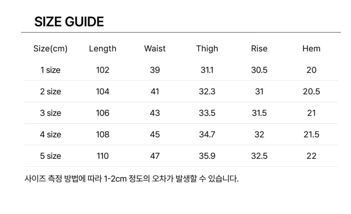 (1) 포터리  원워시드 컴포트 데님 딥블루 1사이즈 상품이미지2