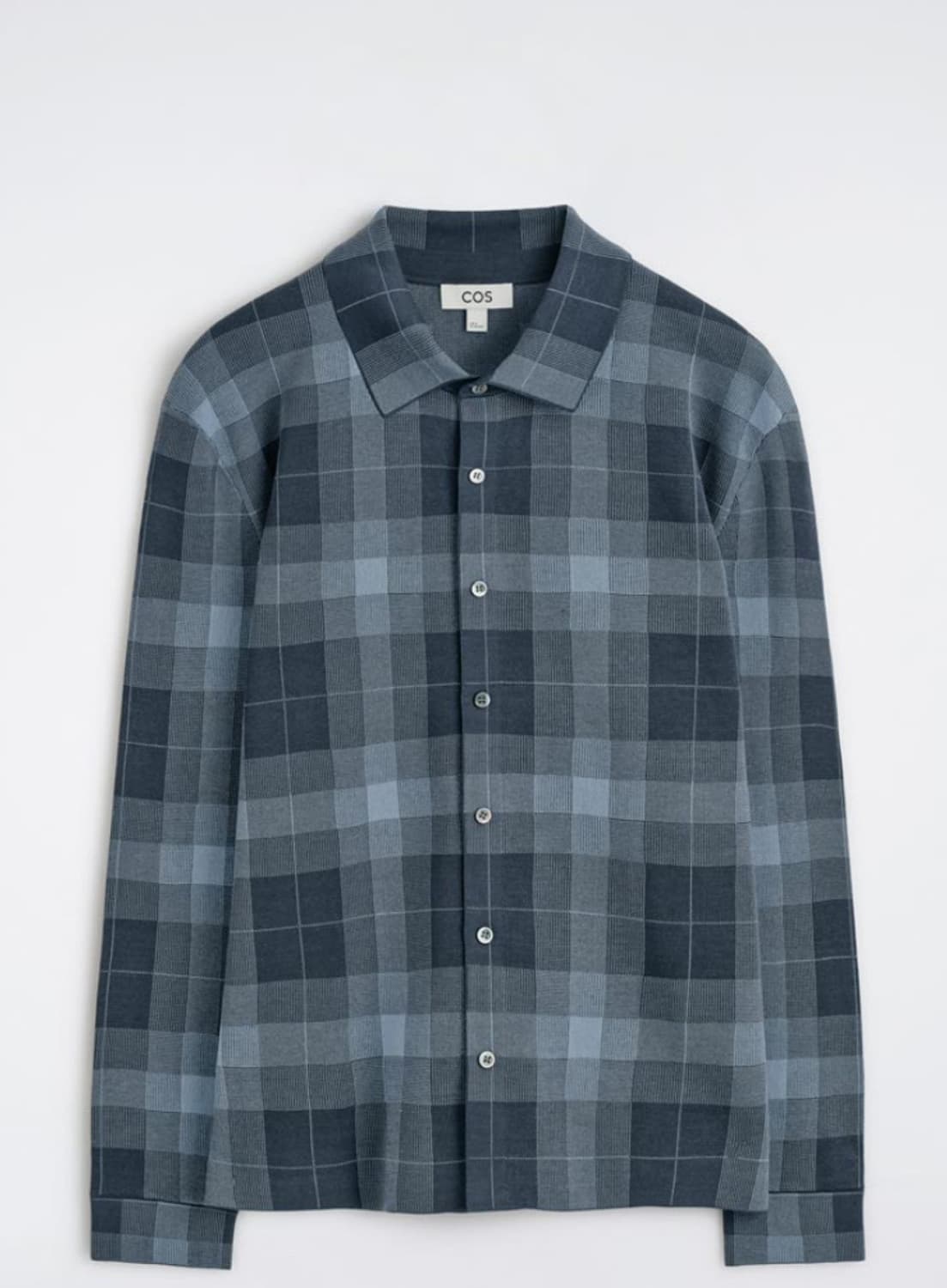 코스 릴랙스드 니티드 코튼 셔츠 상품이미지2