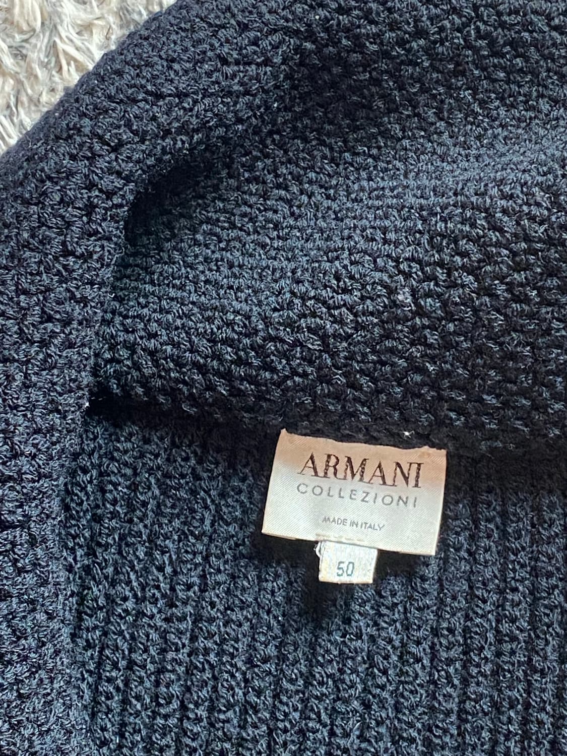 04 fw Armani Collezioni 니트 집업 상품이미지4