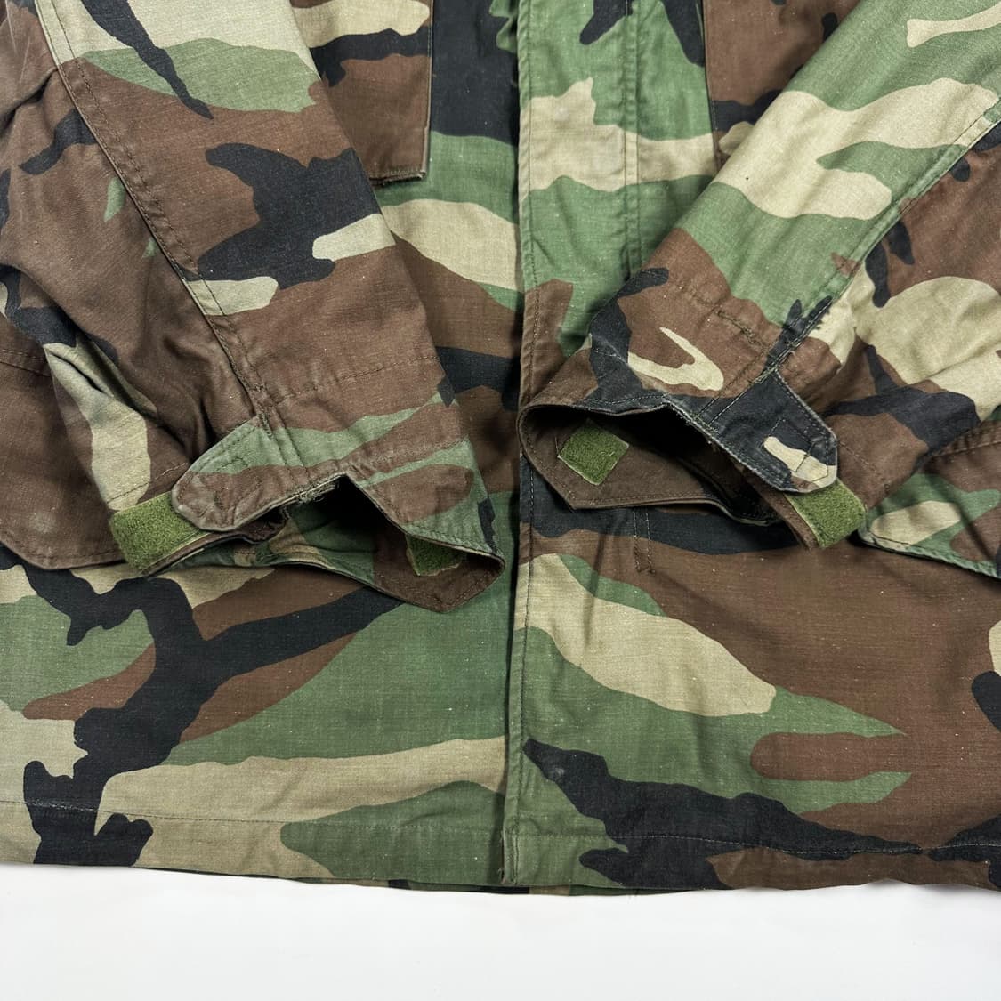 82년 오리지널 미군 m-65 필드자켓 우드랜드 S/S 상품이미지6