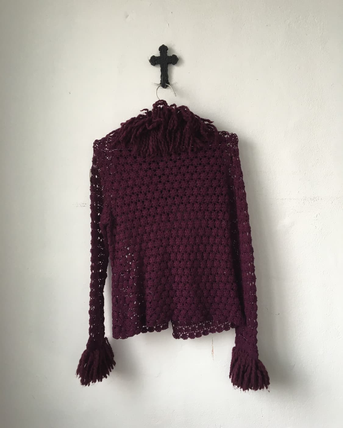 Fluffy point knit cardigan 상품이미지2