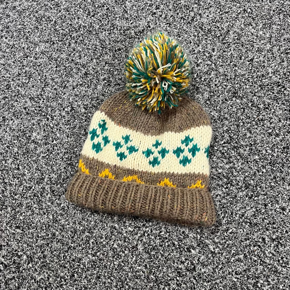 빈티지 핸드메이드 방울 비니 상품이미지3