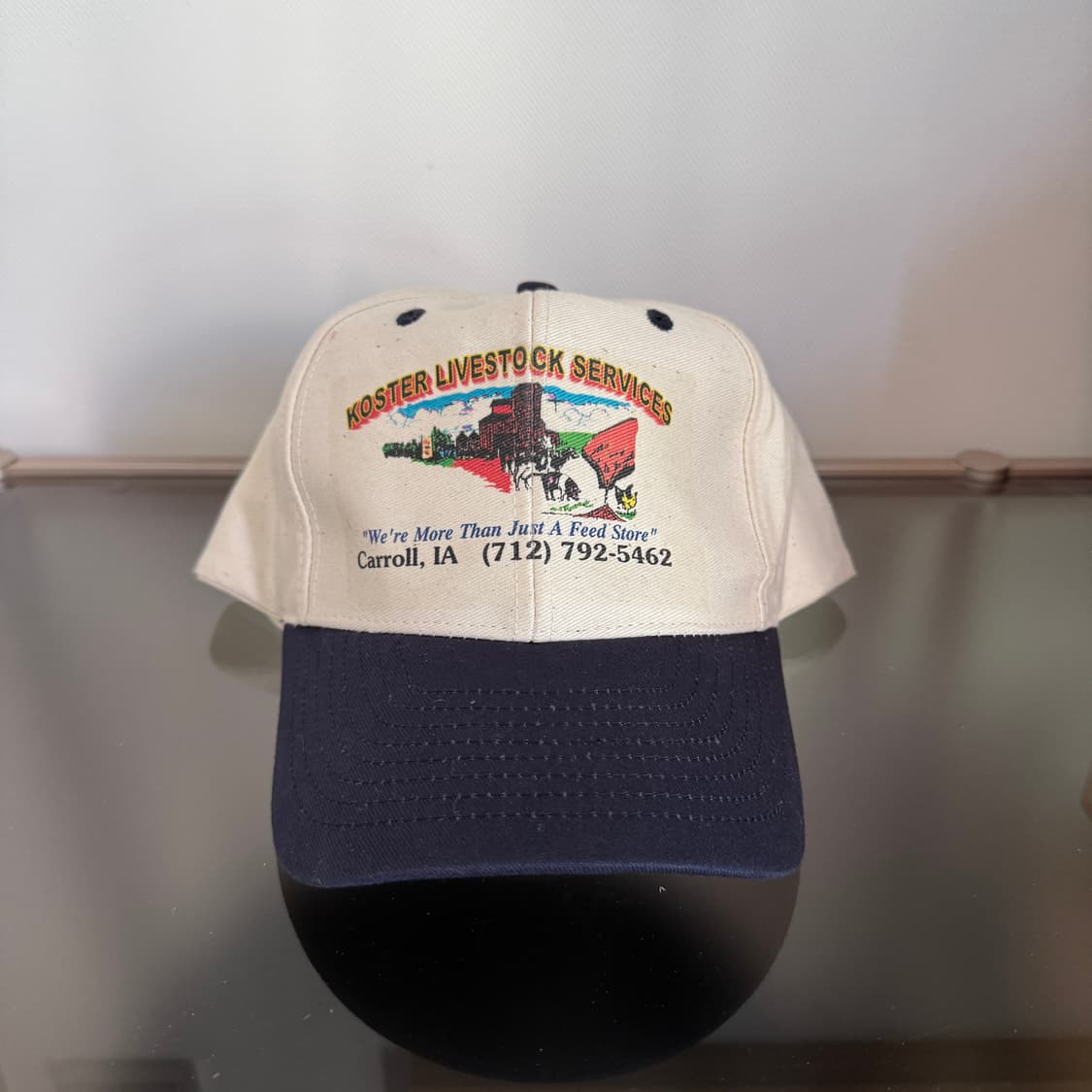 USA services 베이지 빈티지 모자 볼캡 vintage cap  상품이미지2