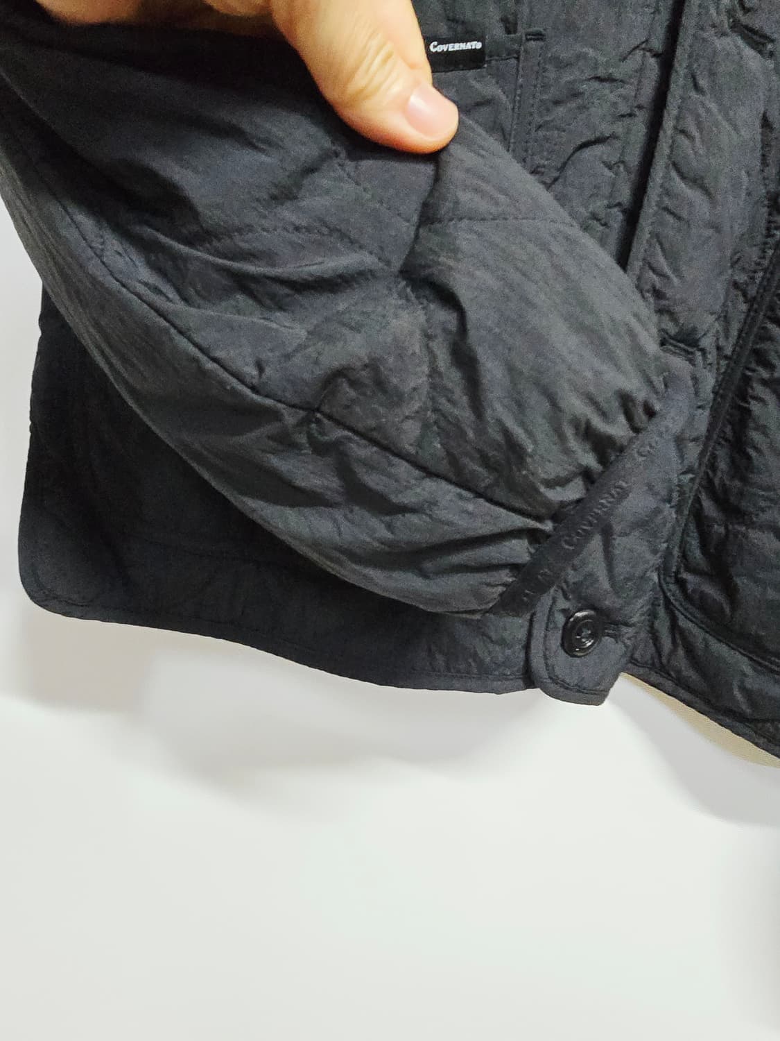 커버낫 블랙 퀼팅 자켓 상품이미지4