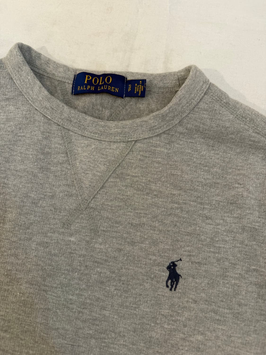 폴로 랄프로렌 맨투맨 스웻셔츠 그레이 상품이미지2