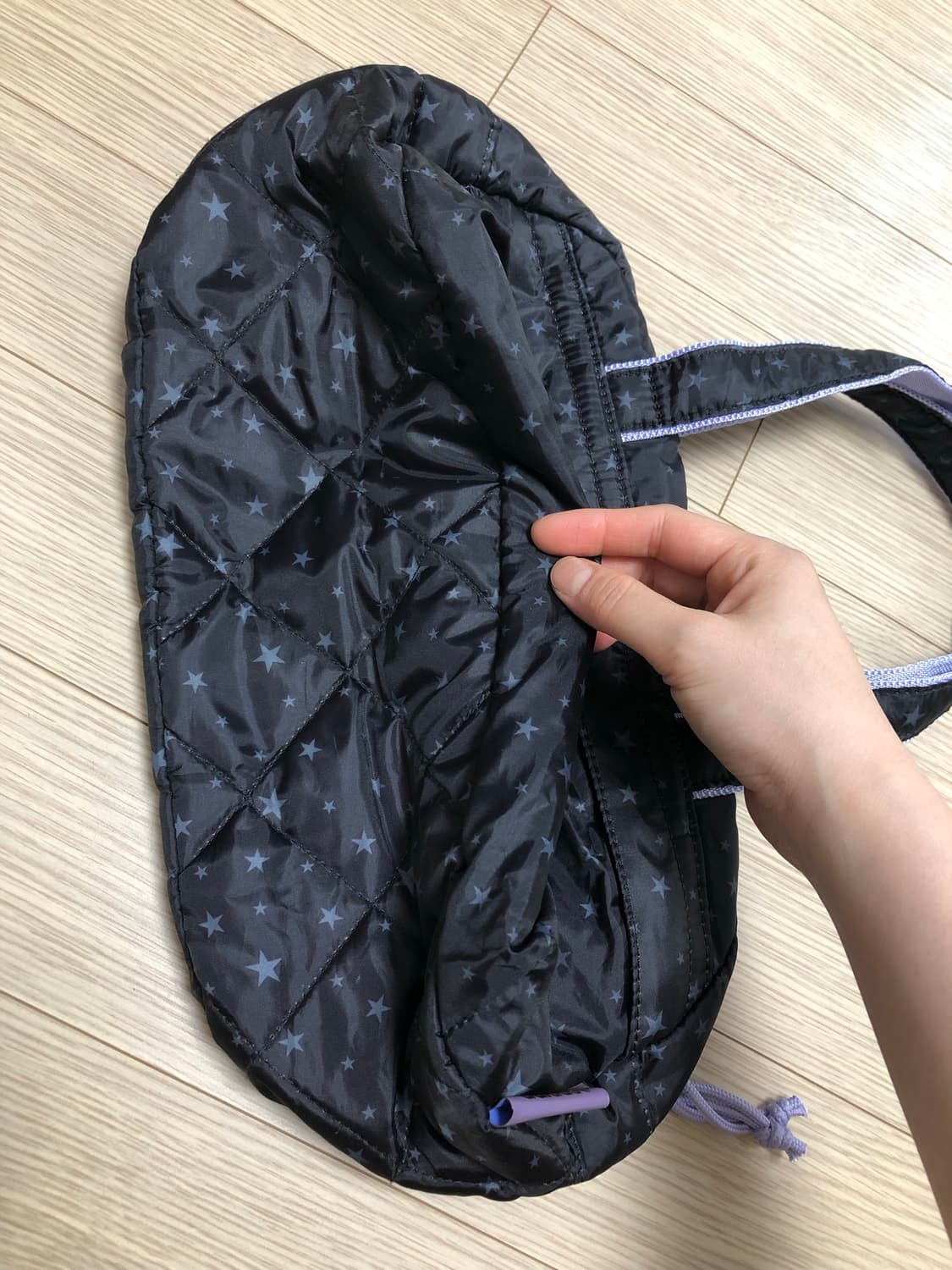 아디다스 별 블랙 나일론 보스턴 미니 숄더백 상품이미지2