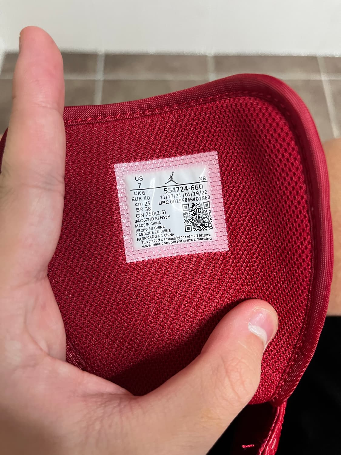 조던1미드리버스 브레드 상품이미지5