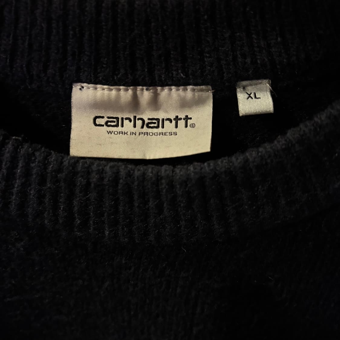 칼하트 윕 니트 네이비 XL 상품이미지3