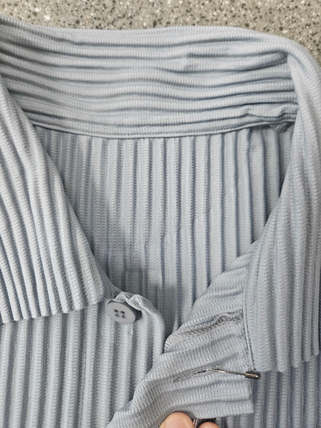 옴므플리세 JM082 카라 셔츠 카라티 슬레이트 블루 Size 3 상품이미지5