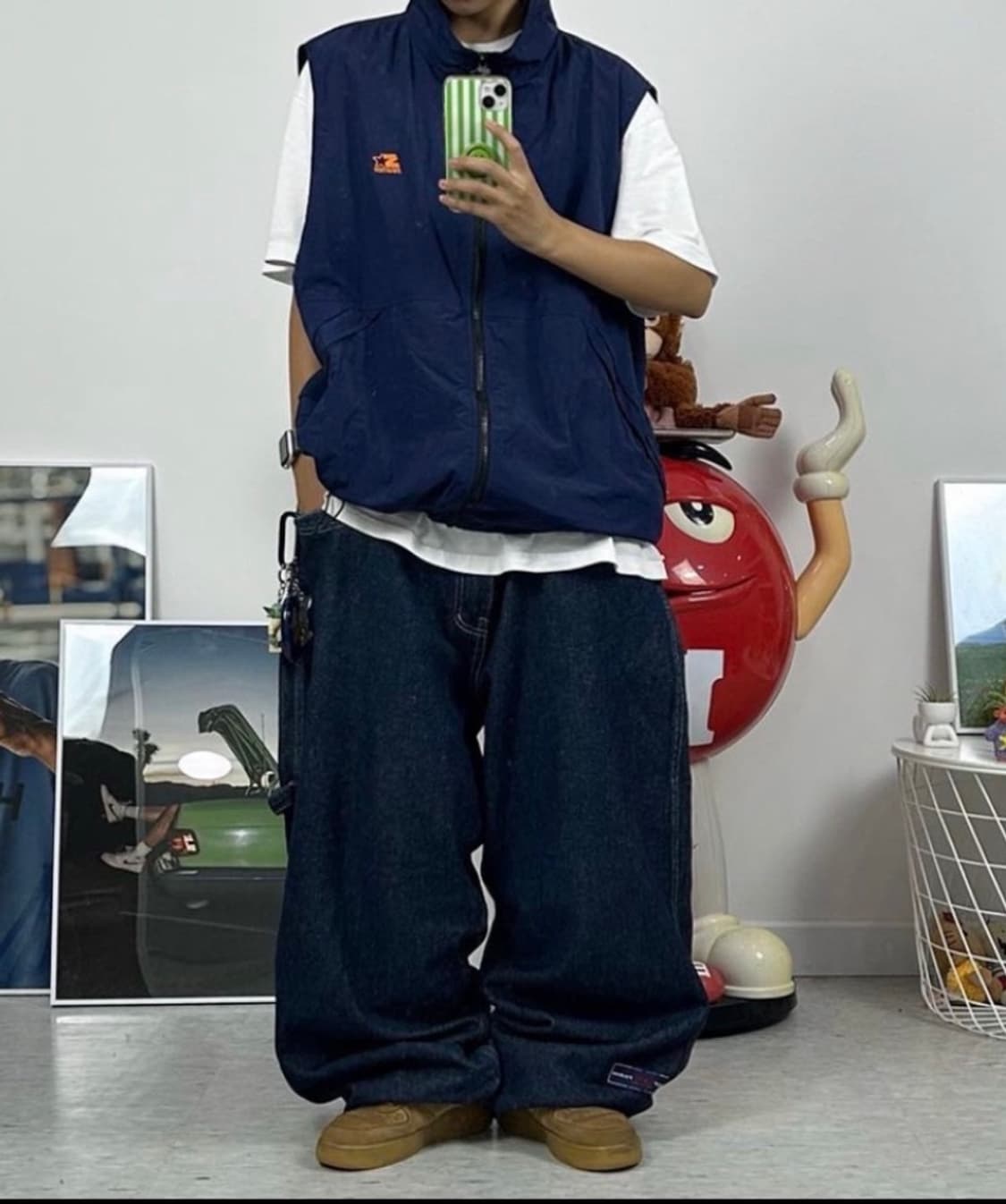 스타터 베스트 집업 stater vest zip-up 상품이미지1