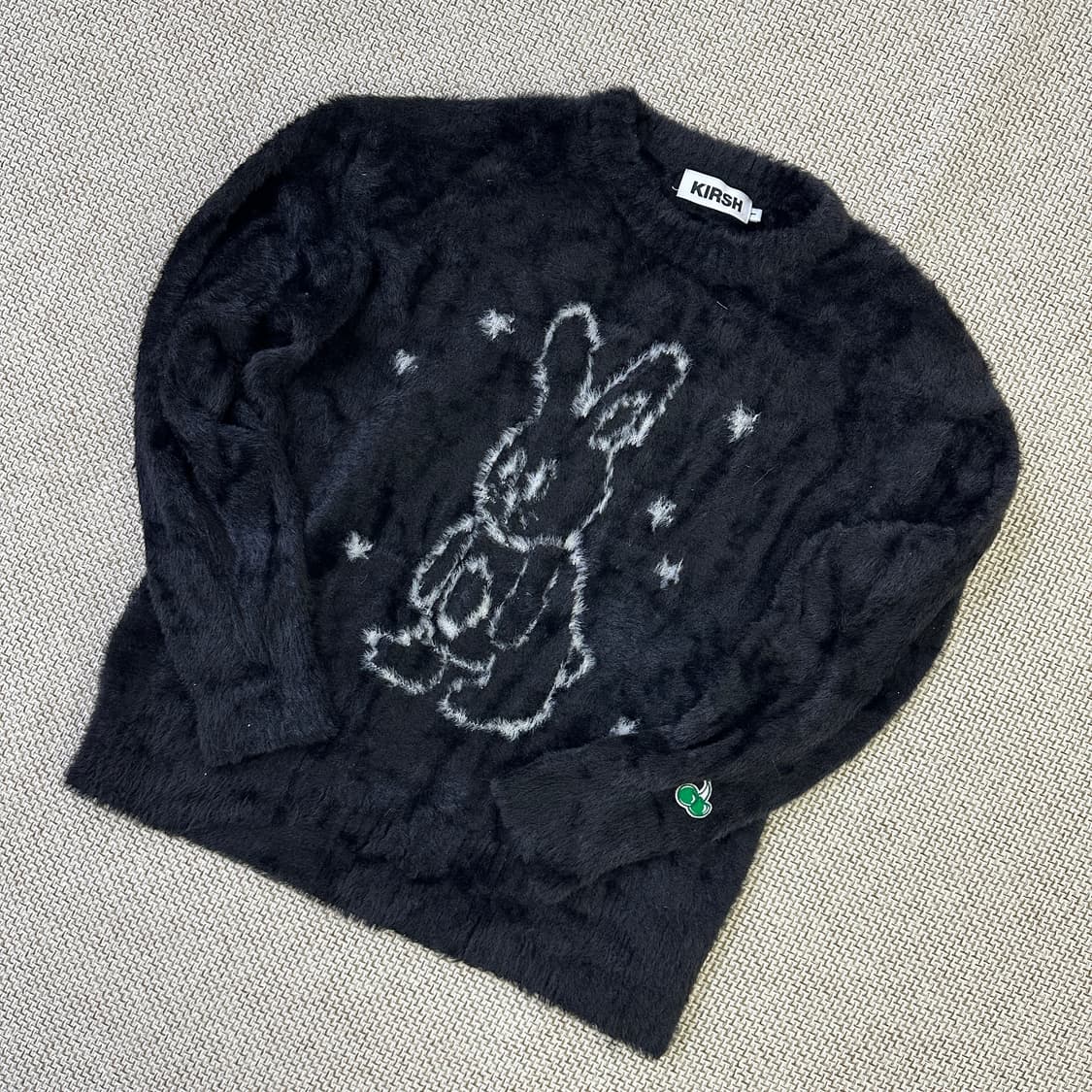 1 키르시 블랙 위티 버니 니트 0331D 상품이미지1