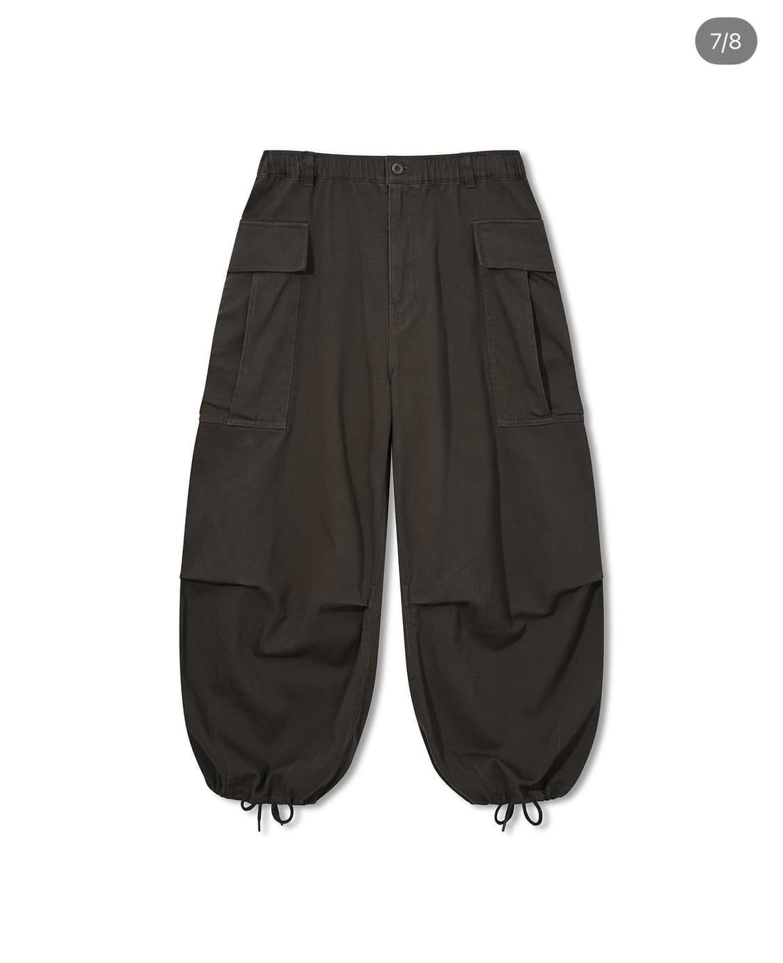 앵글런 anglan 정글 카고 벌룬 팬츠 다크브라운 새상품 상품이미지1