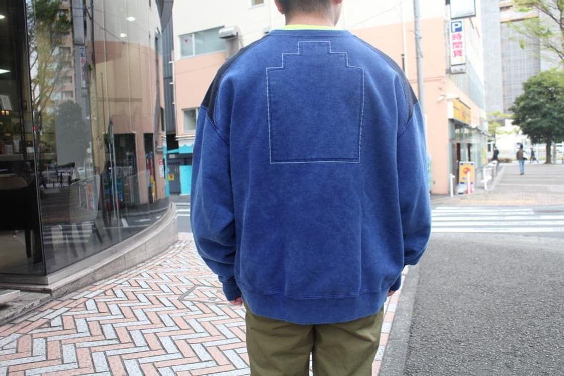 19FW 카브엠트 오버다이 패널 숄더 크루넥 상품이미지10