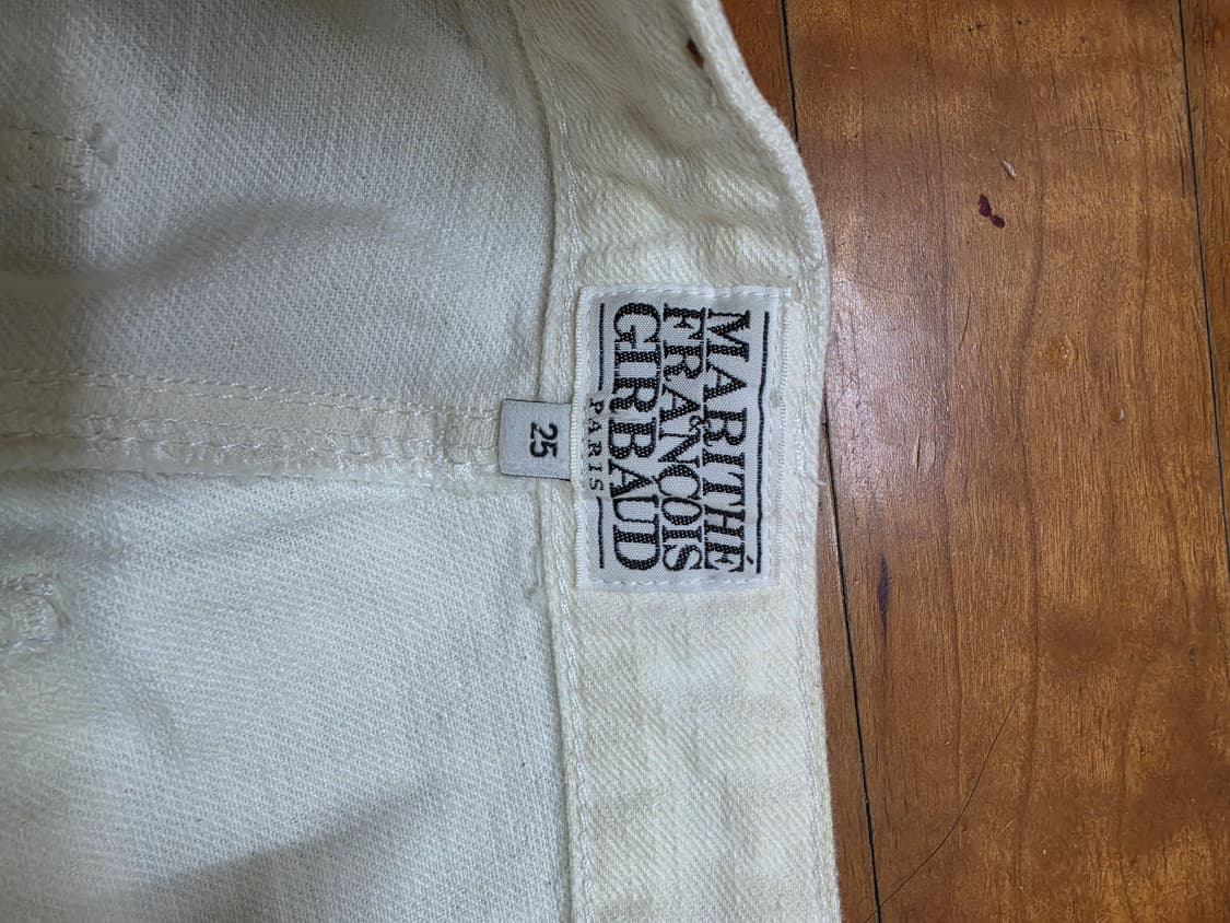 마리떼 프랑소와 저버 와이드 핀턱 데님팬츠 상품이미지7