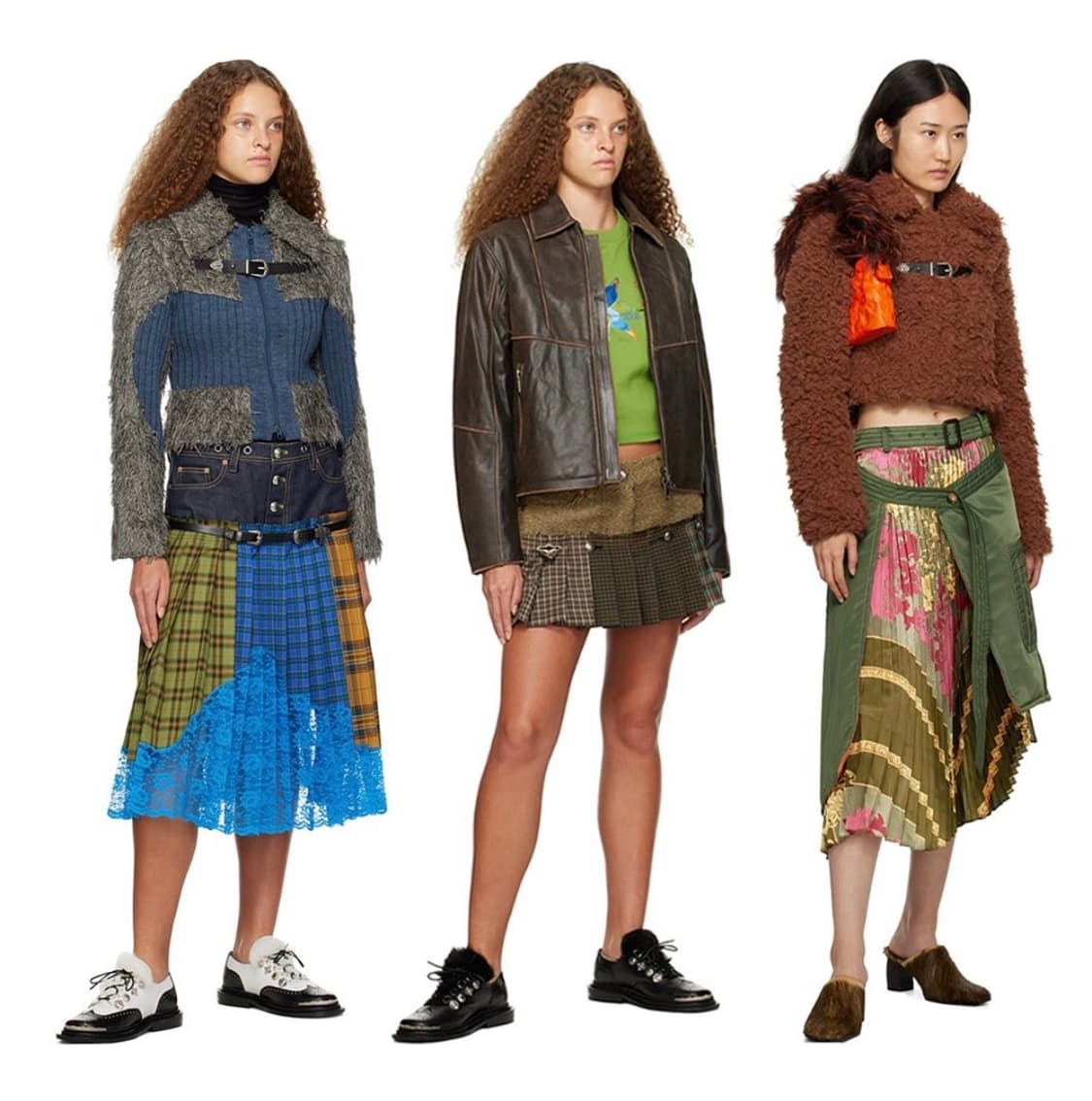 앤더슨벨 23년도 체크 미니스커트 36사이즈 상품이미지3