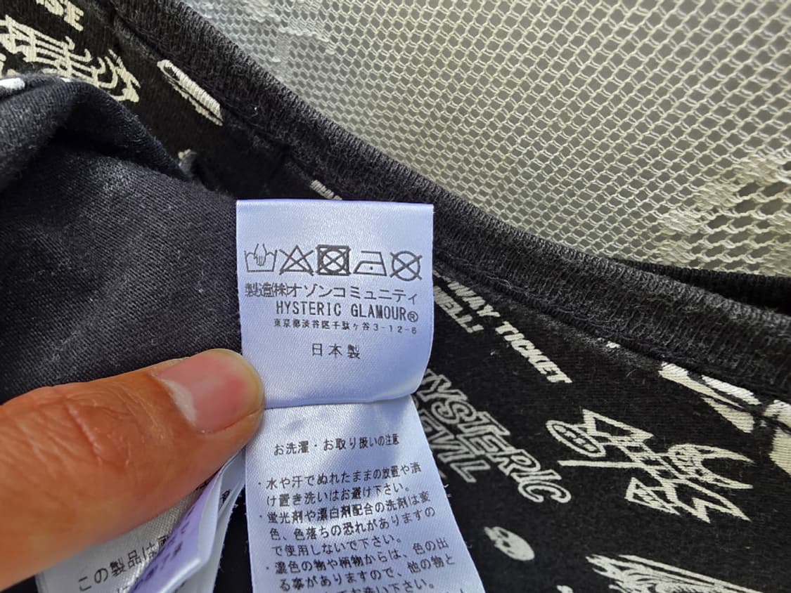 히스테릭 글래머 데빌걸 (made in japan) 상품이미지8