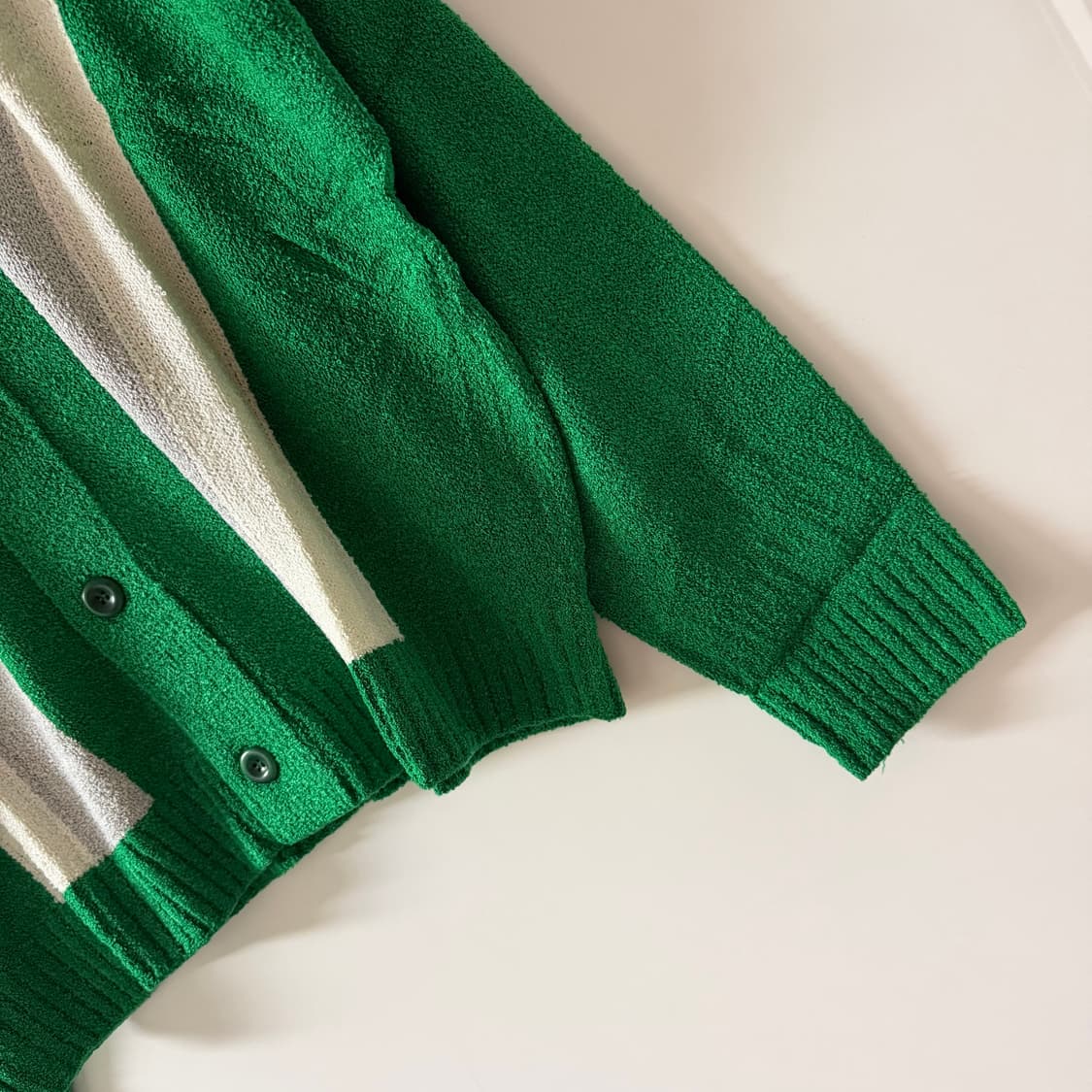 새상품 남자 부클 브이넥 가디건 상품이미지4