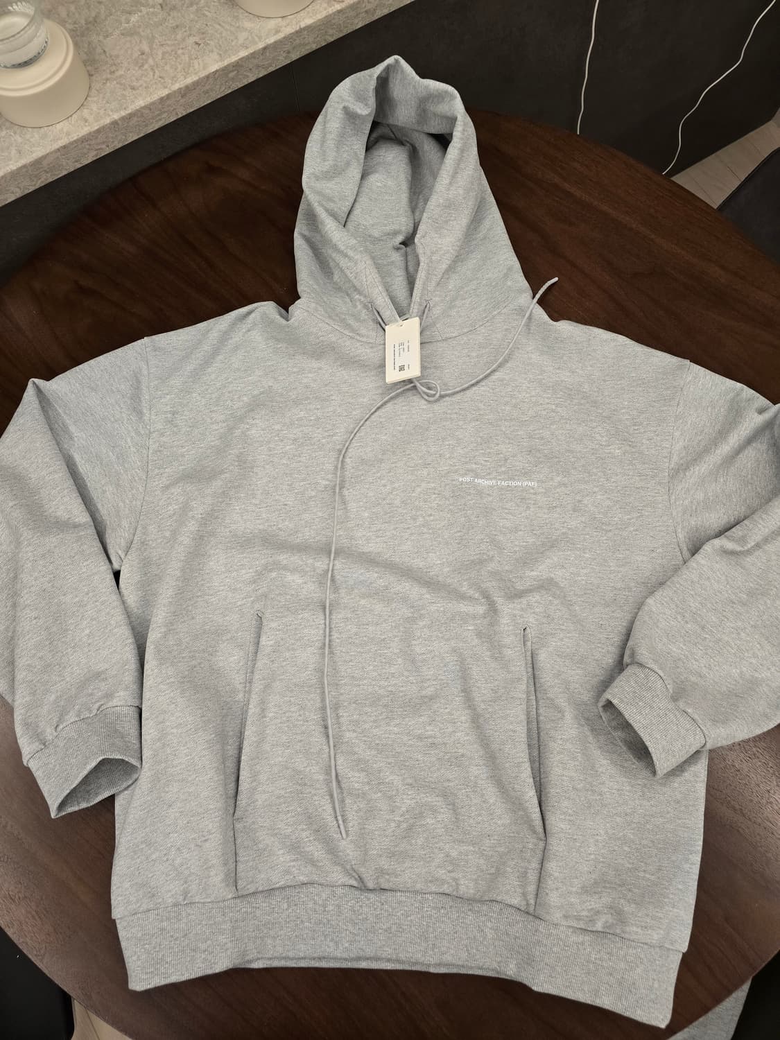 PAF 8.0 라이트 후드 그레이 L 새제품 상품이미지2