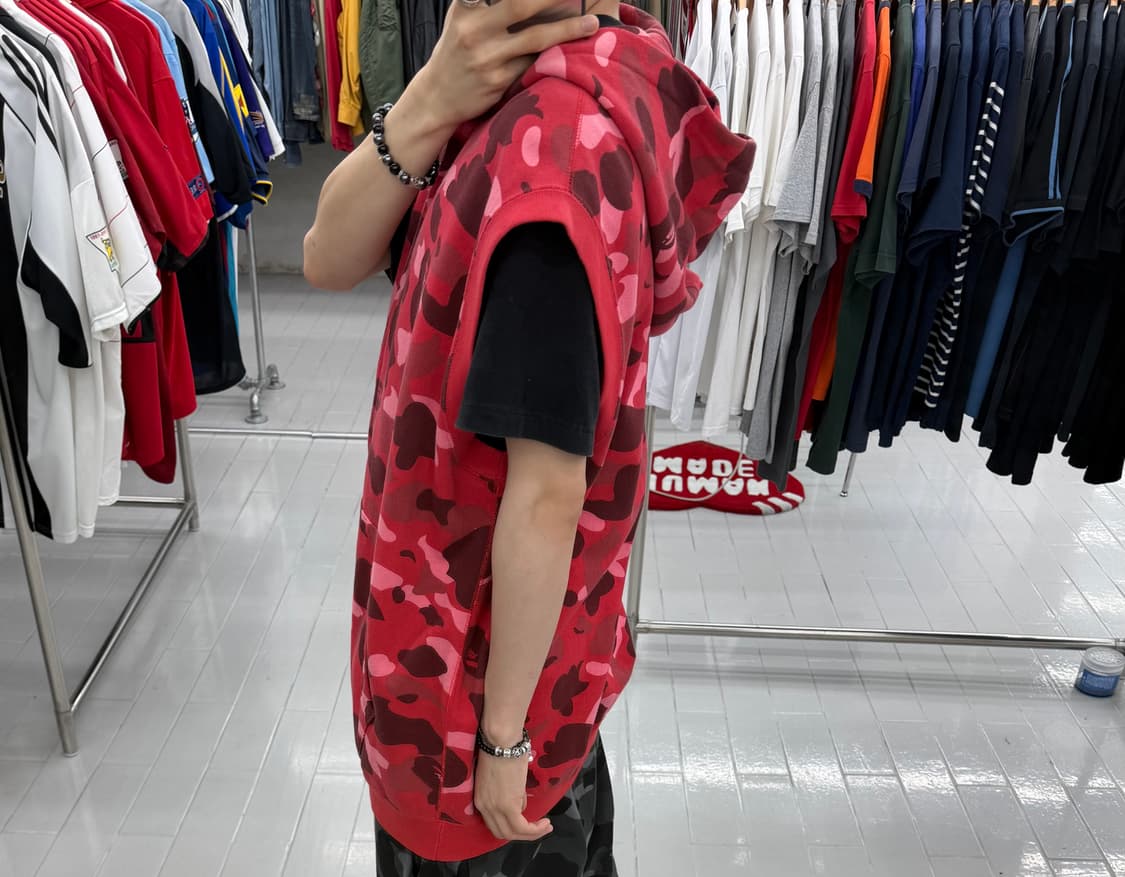 Bape 00s X 퍼렐 윌리엄스 후드집업 베스트 상품이미지9