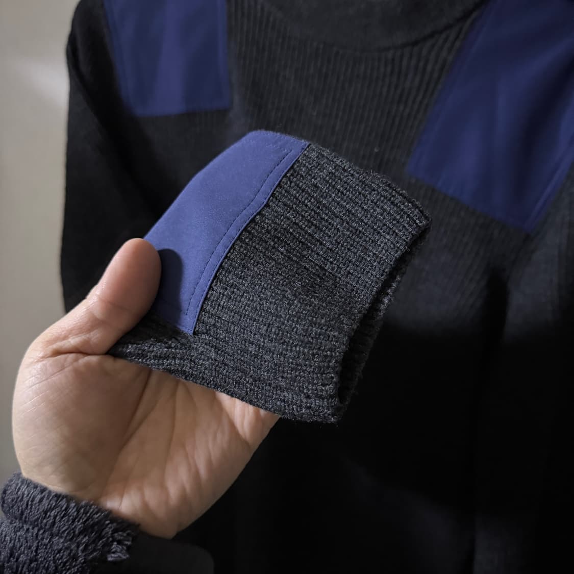 라코스테 남성 견장 니트 M (남성 95-슬림 100) 상품이미지6