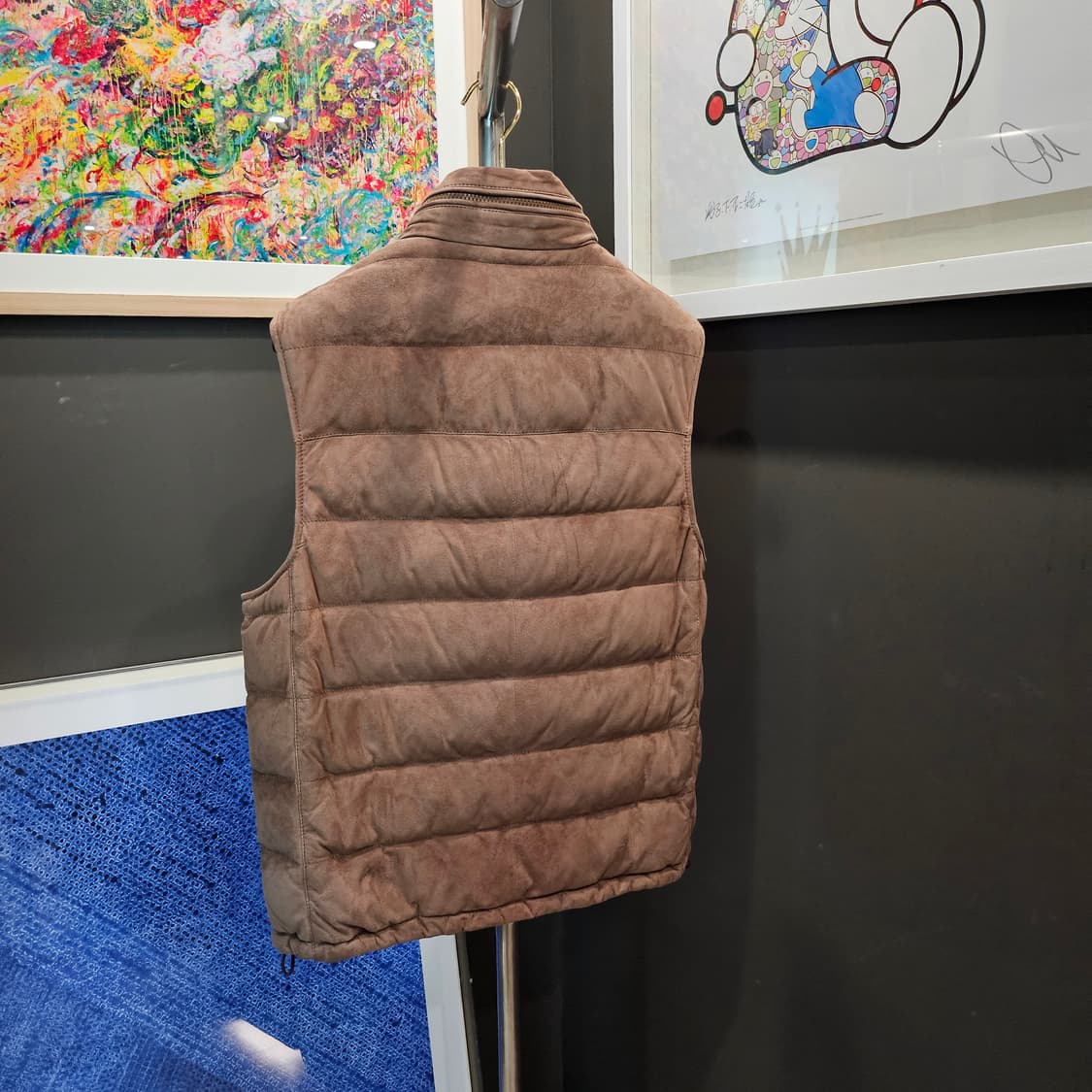 브루넬로 쿠치넬리 스웨이드 신상 조끼/베스트 상품이미지5