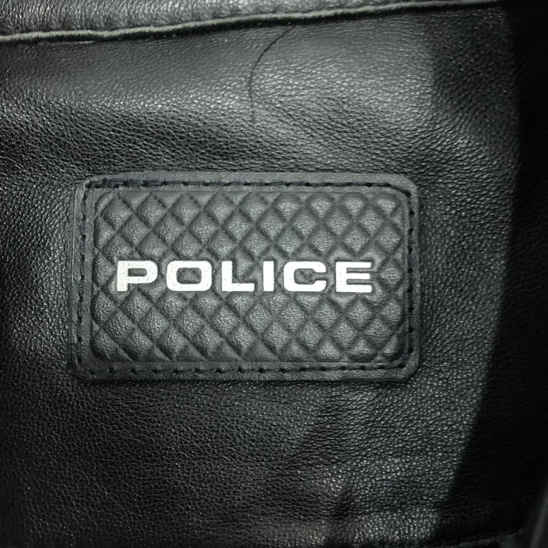 폴리스 양가죽 바이커 레더 가죽 자켓 상품이미지6