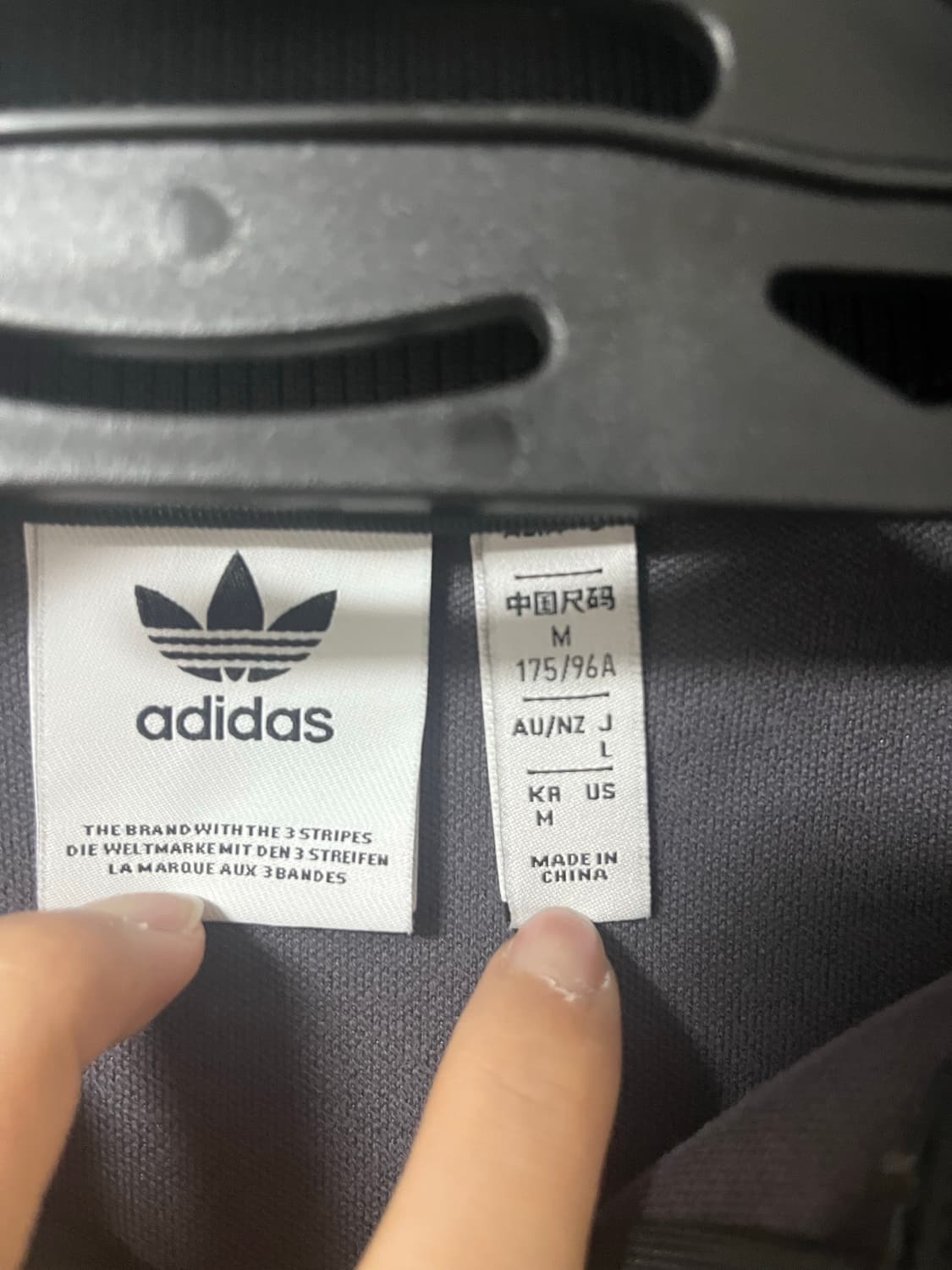 아디다스 아르헨티나 베켄바우어 트랙탑 그레이 M 정품 상품이미지2