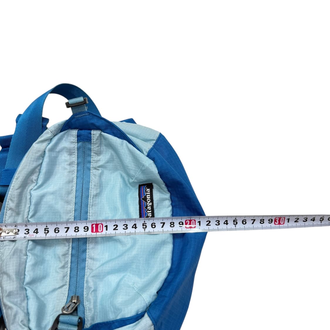 파타고니아 빈티지 트래블 힙색 가방 라이트 하늘 블루 상품이미지8