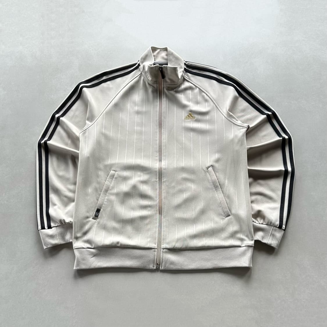 [L]아디다스 베이지 골드 트랙탑 져지 상품이미지1