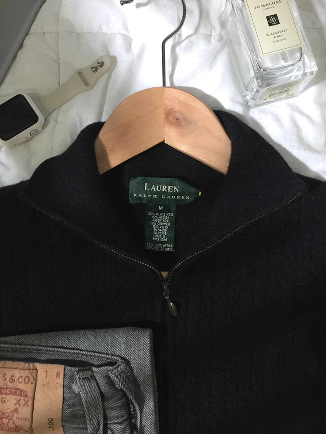 (WOMAN) 폴로랄프로렌 니트집업 S 상품이미지2