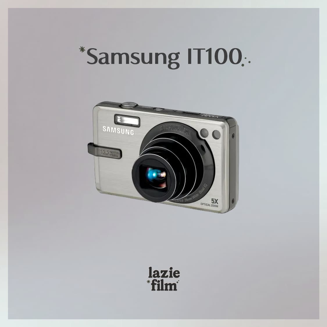 뷰티샷‧₊˚ Samsung VLUU IT100 삼성 블루 디카 상품이미지1
