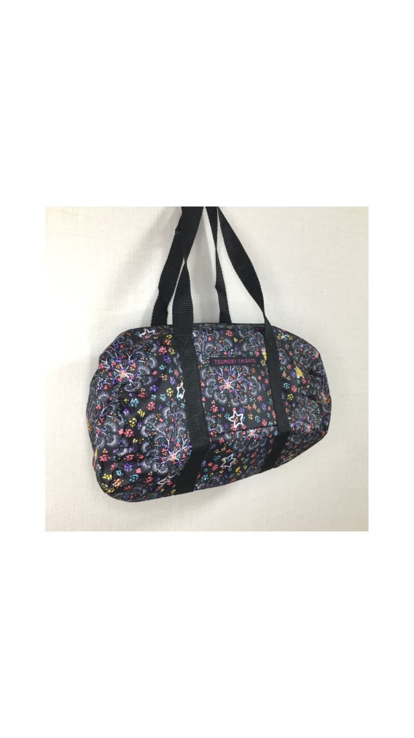 츠모리 치사토 컬러풀 플라워 미니 보스턴백 상품이미지2