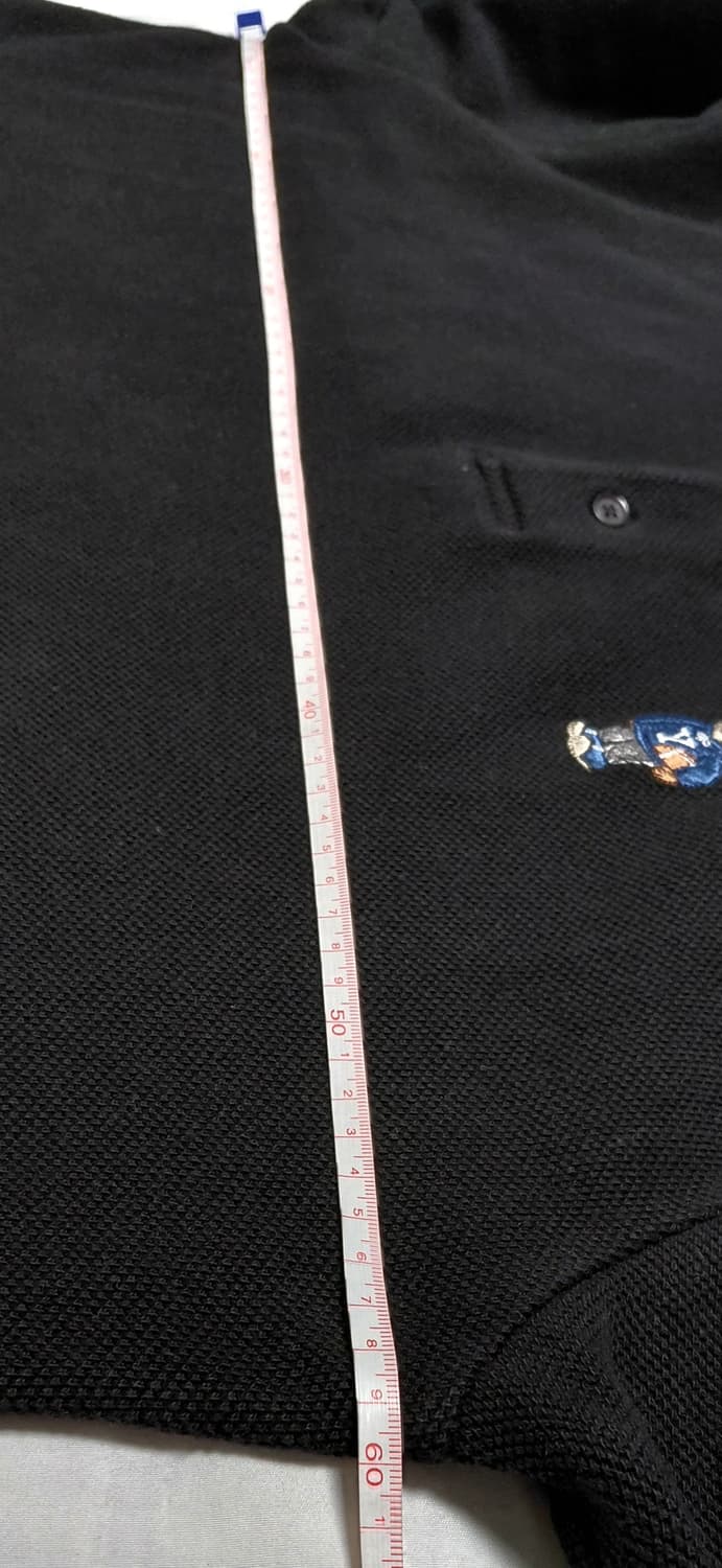 [L] 예일(YALE) 불독 자수 카라티 블랙 상품이미지7