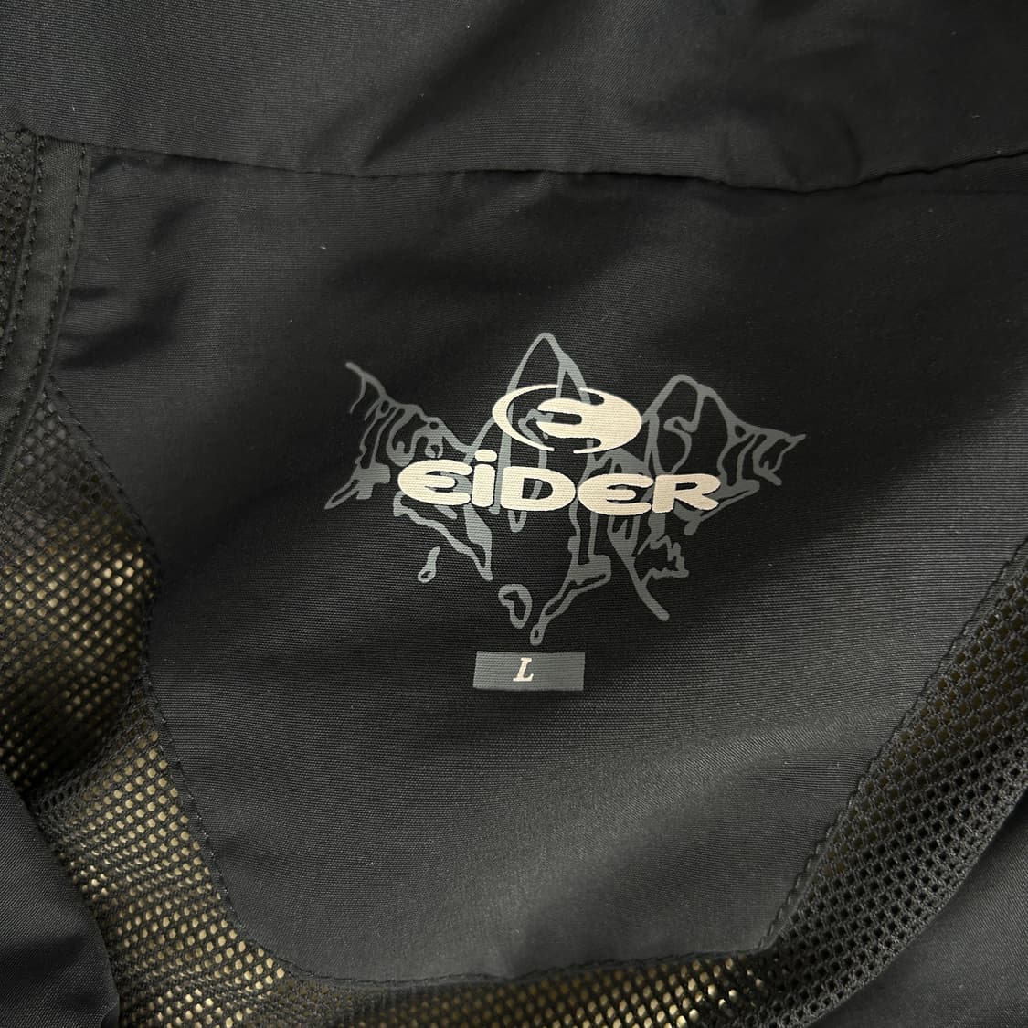 아이더 블랙 고어텍스 방수 자켓 L 상품이미지2