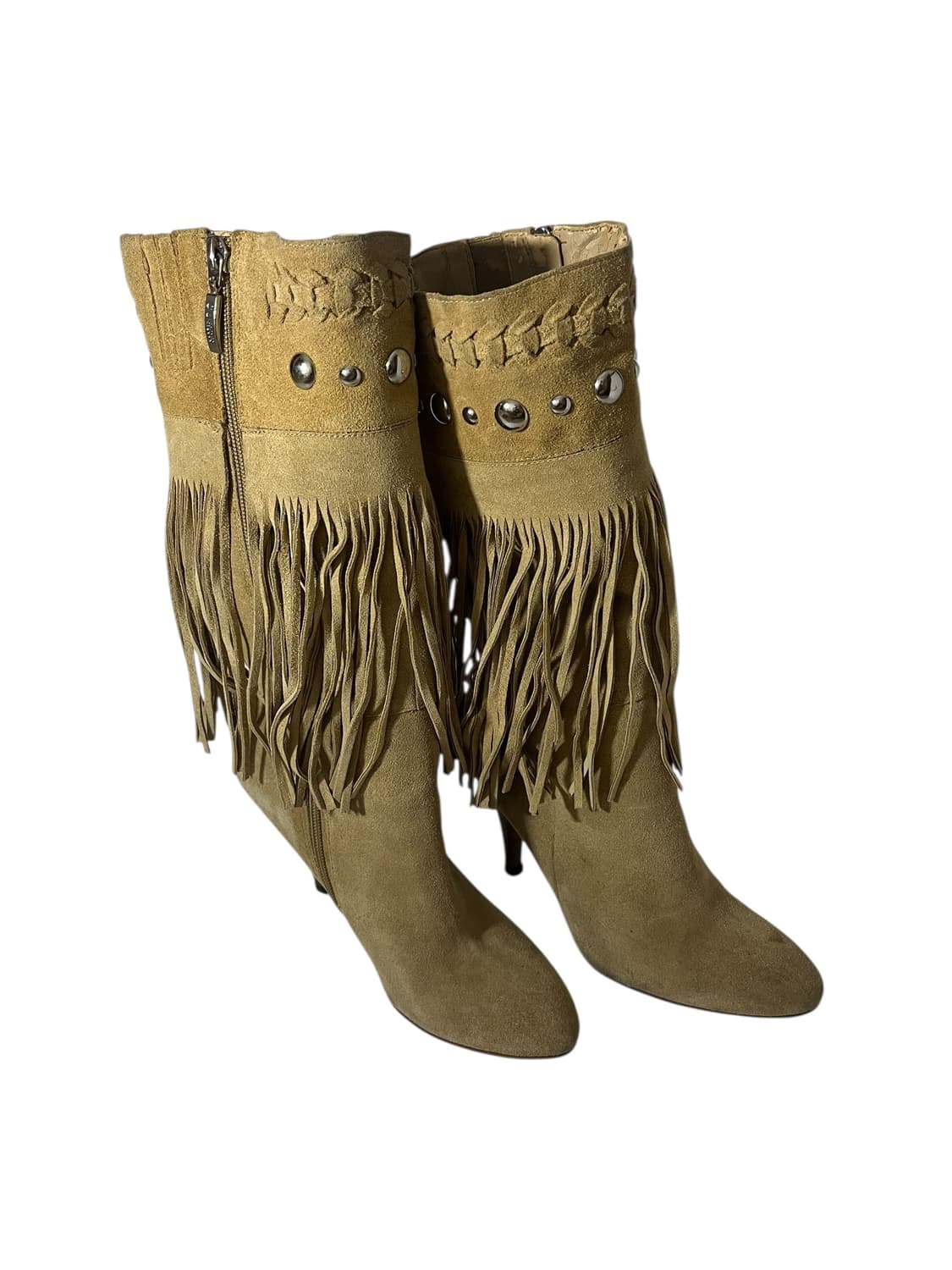 Guess 빈티지 웨스턴 프린지 롱부츠 250 상품이미지2