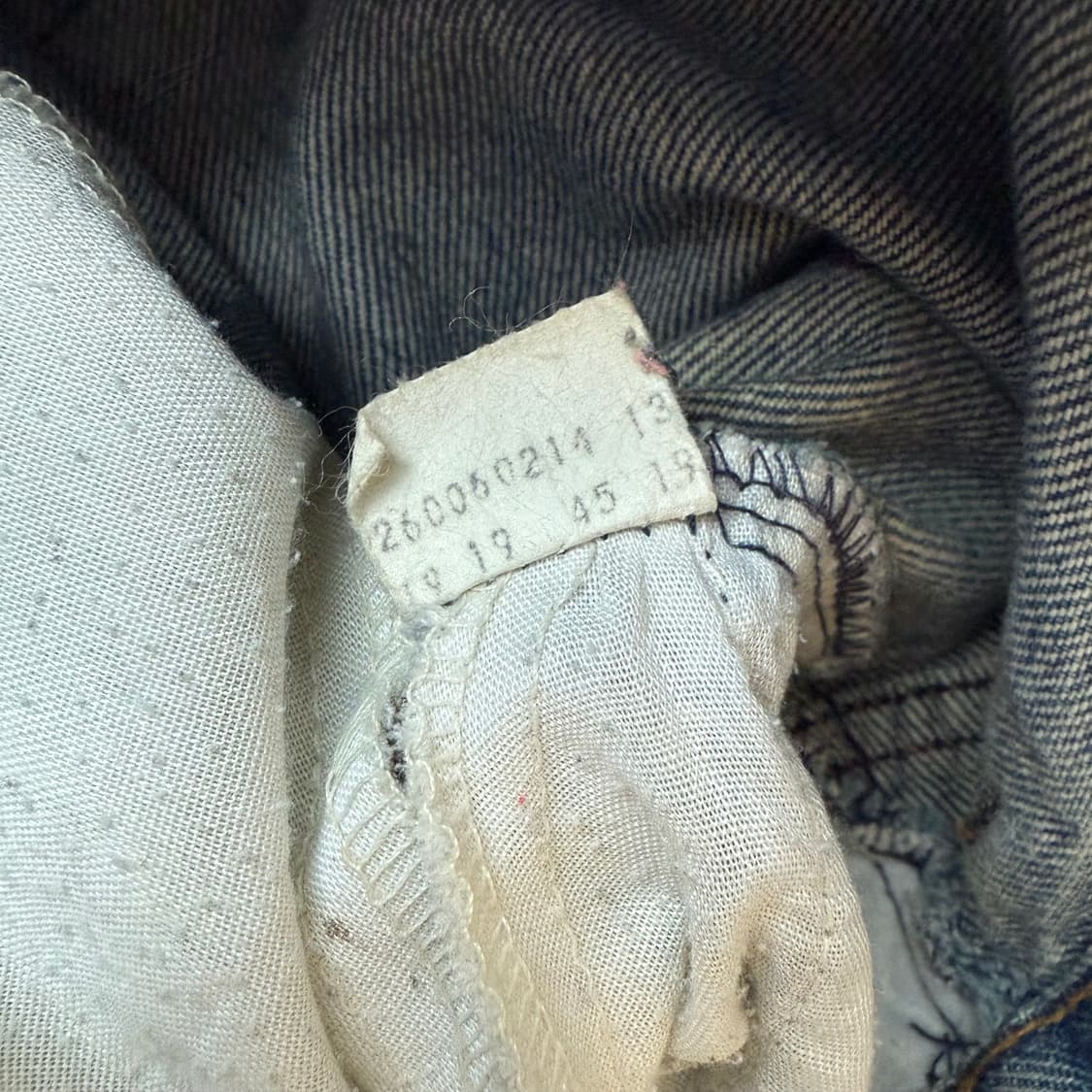 70s 리바이스 오렌지탭 데님 팬츠 상품이미지4