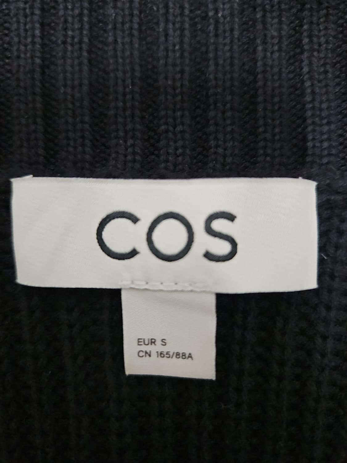 COS 가디건 블랙 S 상품이미지3