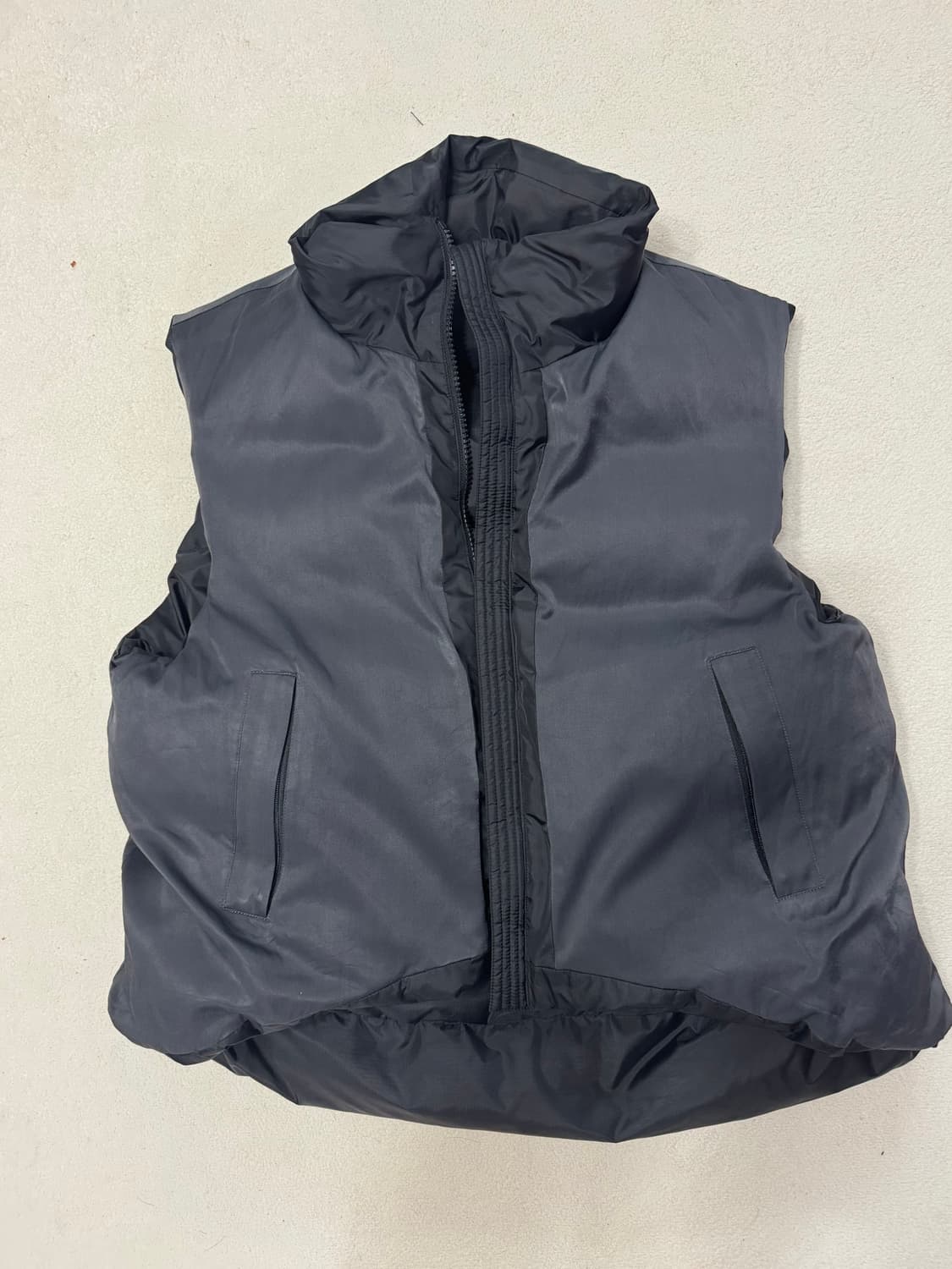 캐피탈 립스탑 나일론 다운 버거 킬 조끼 블랙 상품이미지4