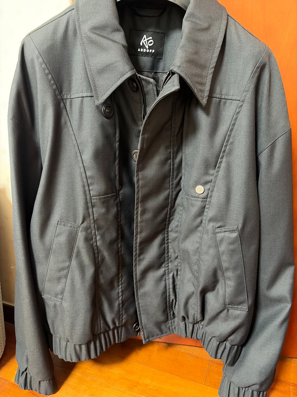 애드오프 FRAGMENT JUMPER CHARCOAL m사이즈 상품이미지1