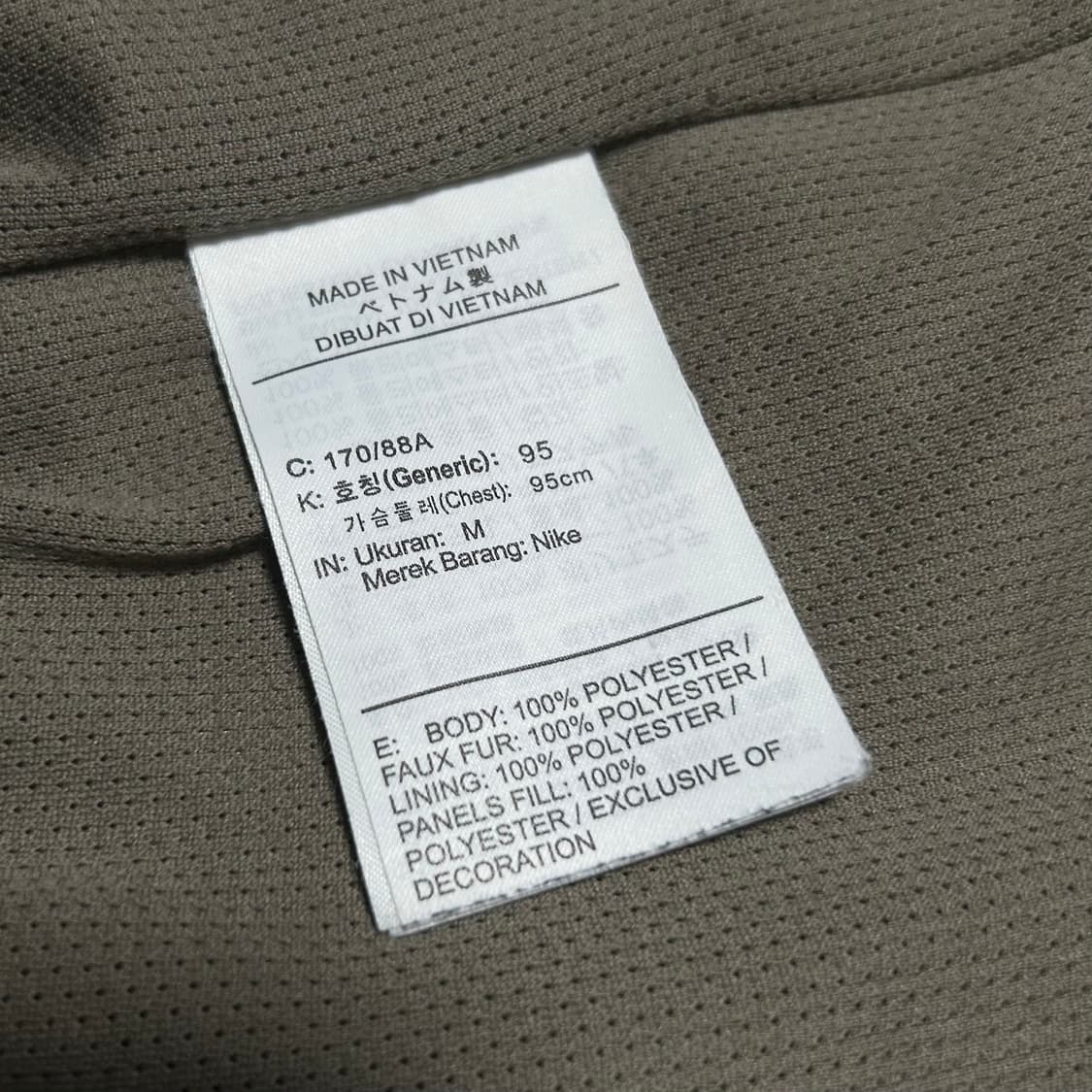 [M] Nike 나이키 헤리티지 쉐르파 후리스 후드집업 자켓 상품이미지7