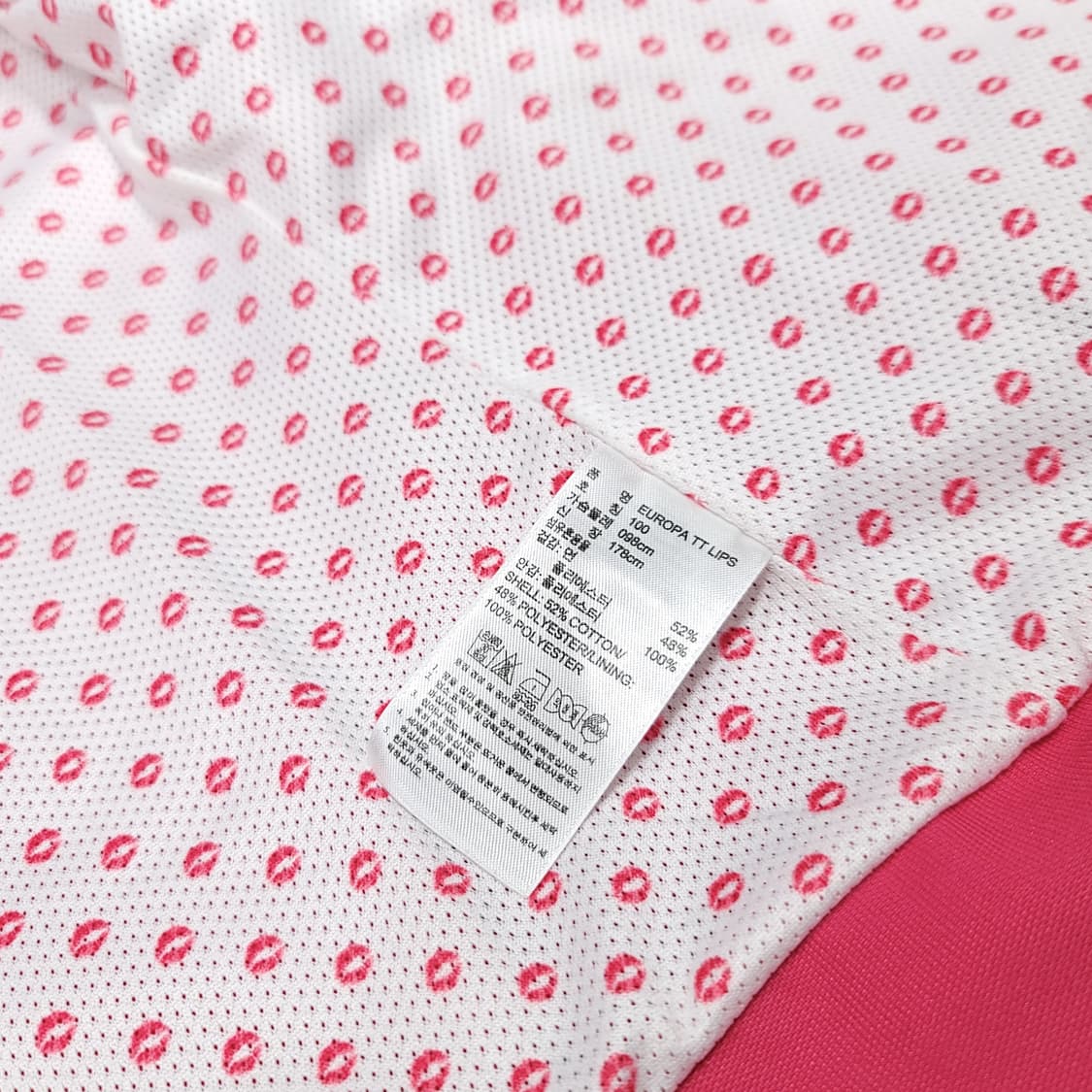 [100] 아디다스 핑크&화이트라인 우먼 립스 유로파 트랙탑 져지 상품이미지8