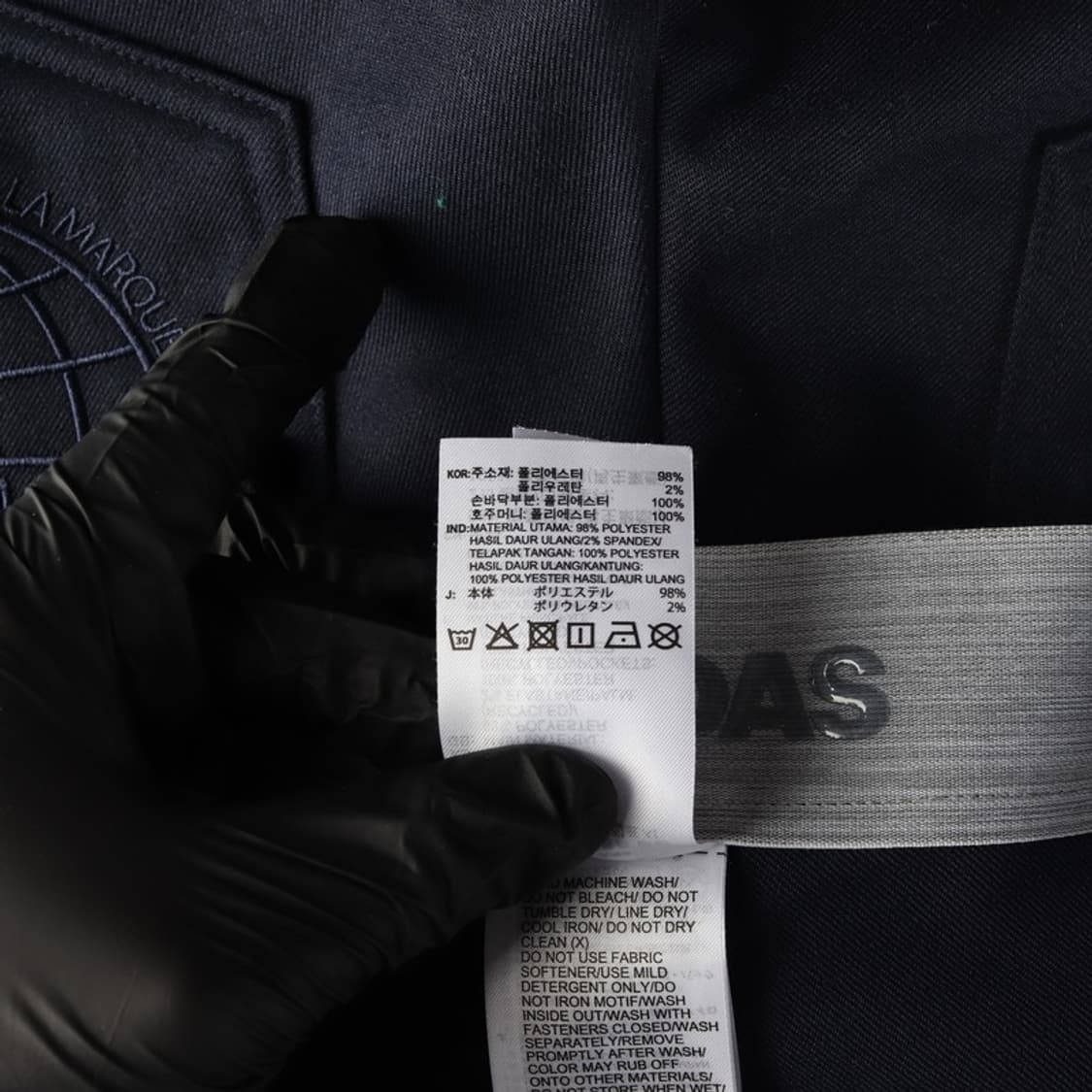 아디다스 골프 퍼포먼스 스트레치 슬랙스 네이비 상품이미지7