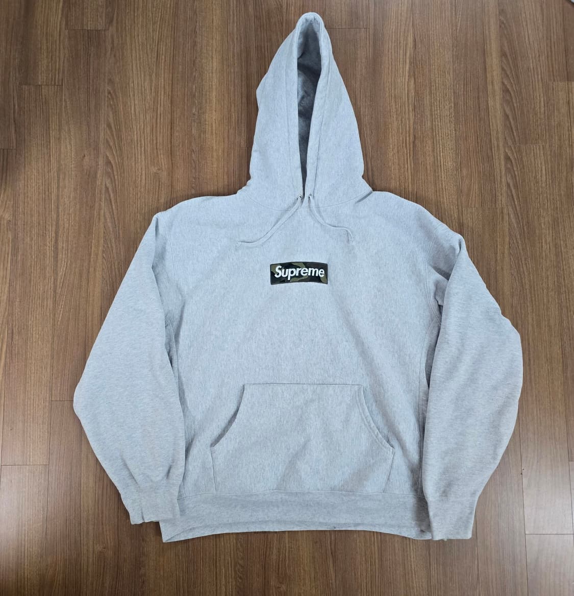 (XL) 슈프림 박스로고 카모 후드 티셔츠 23FW 상품이미지1